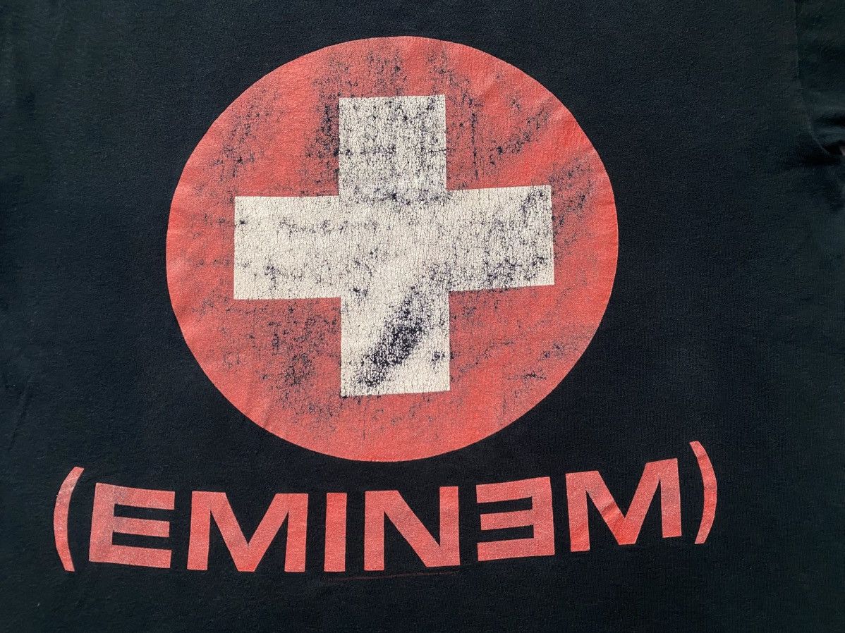 Eminem × Vintage Vintage Y2K Eminem Recovery Album Promo Rap t shirt 00’s Size US L / EU 52-54 / 3 - 3 Thumbnail