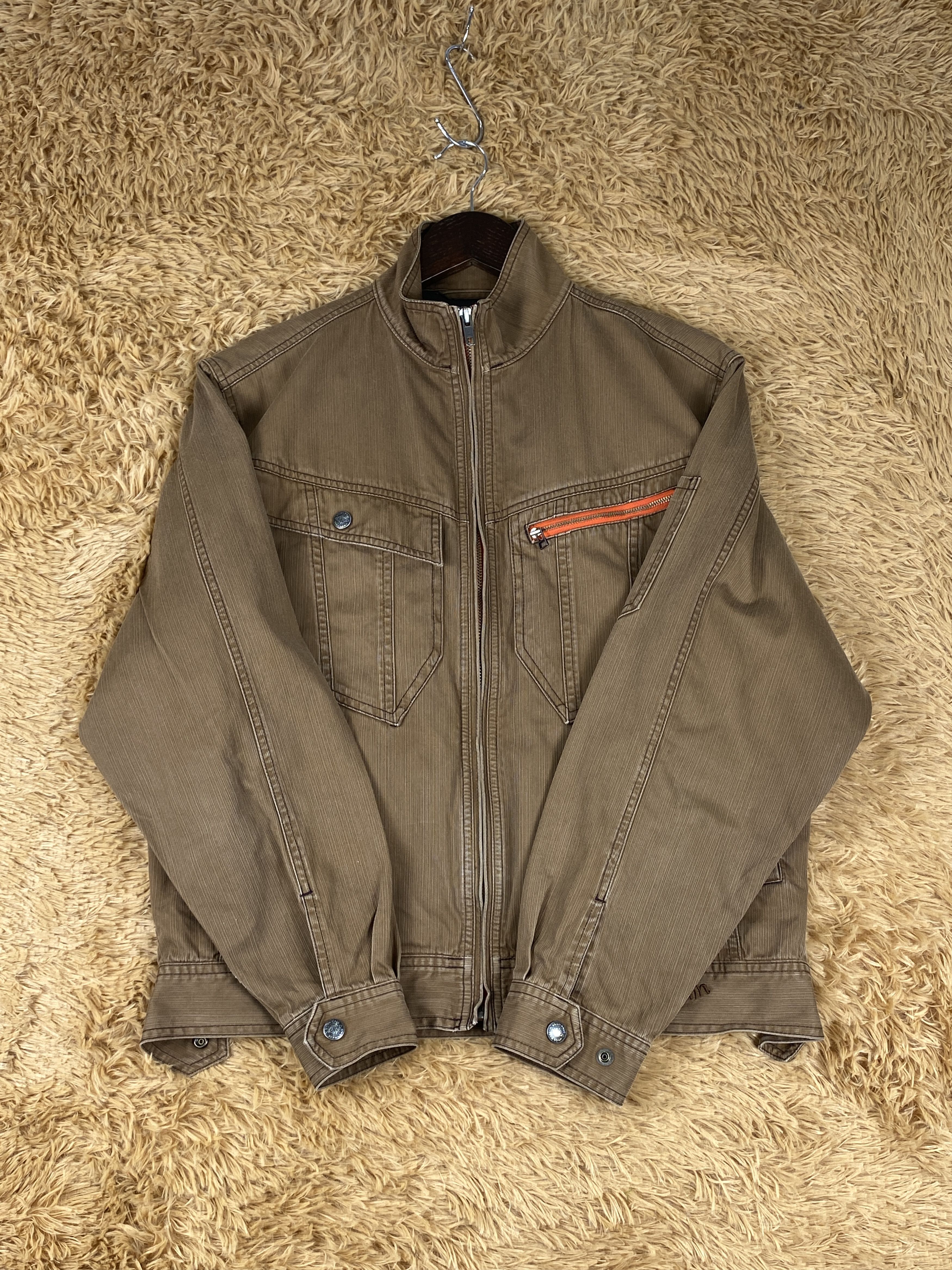 Japanese Brand Vintage Jawin Rugged Zip Up Jacket J1822 Size US S / EU 44-46 / 1 - 5 Thumbnail