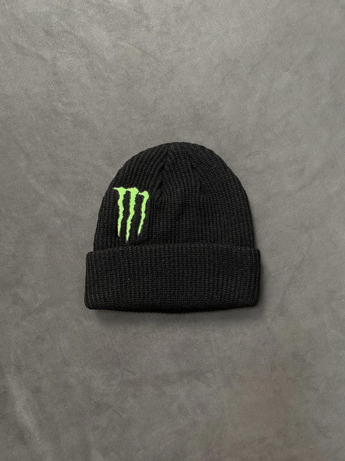 Japanese Brand Rare Monster Energy Drink Black Beanie Hat OS Size ONE SIZE - 1 Thumbnail