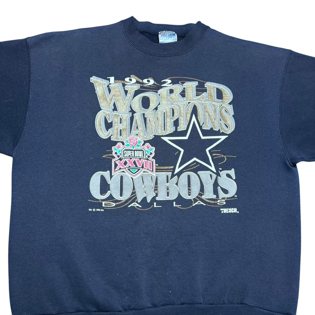 NFL NFL Dallas Cowboys World Champions Trench Ultra Sweatshirt Size US XL / EU 56 / 4 - 4 Thumbnail