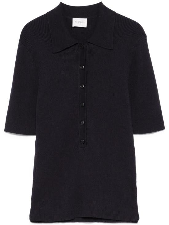 CLOSED CLOSED Women Polo Shirts C96744 91M22568 Blue Size XS / US 0-2 / IT 36-38 - 1 Thumbnail