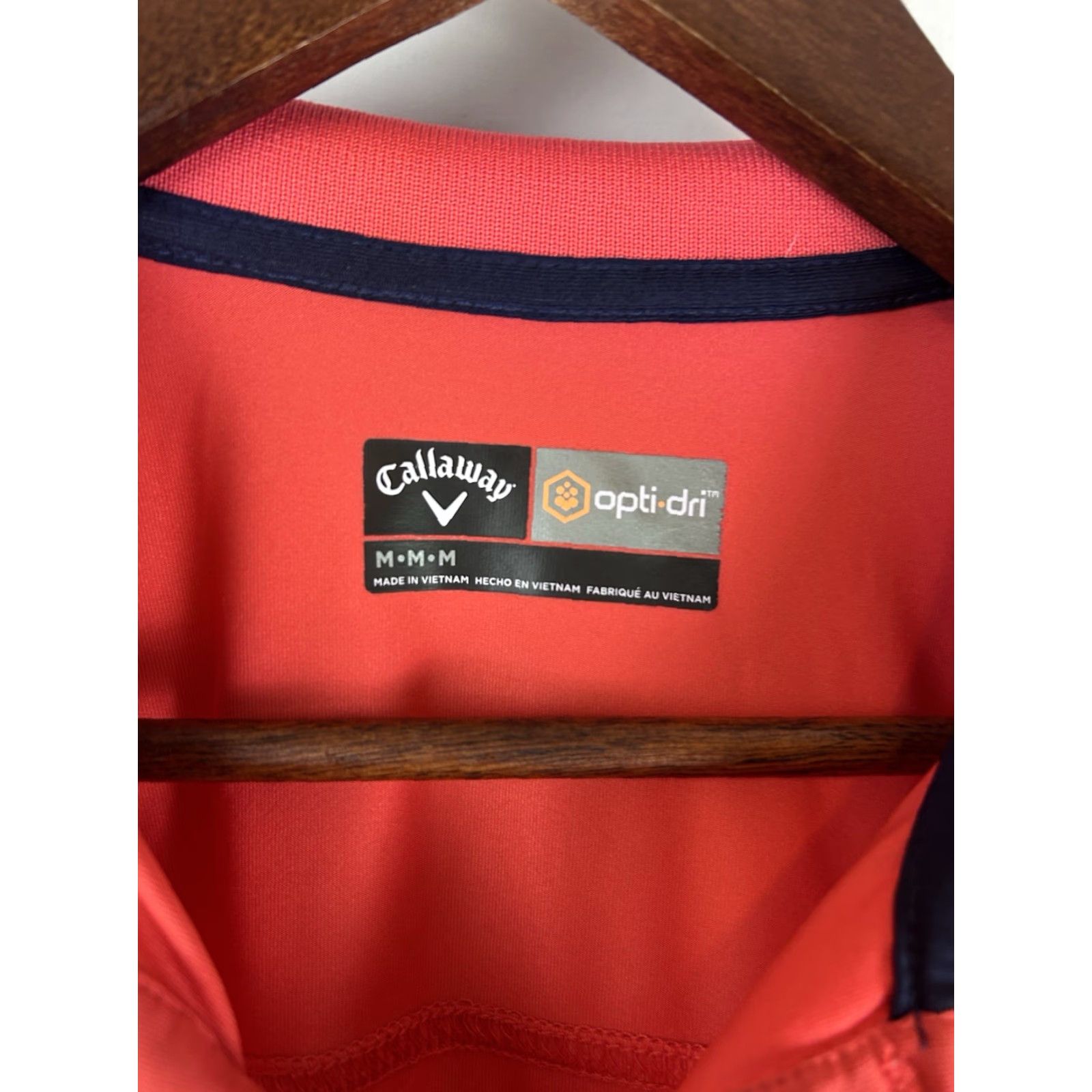 Callaway Callaway Polo Shirt Men’s Medium Short Sleeve Pink Opti-Dri Golf Shirt Logo Classic Sports Athletic Shirt Mens Medium Pink Polo Size US M / EU 48-50 / 2 - 4 Thumbnail