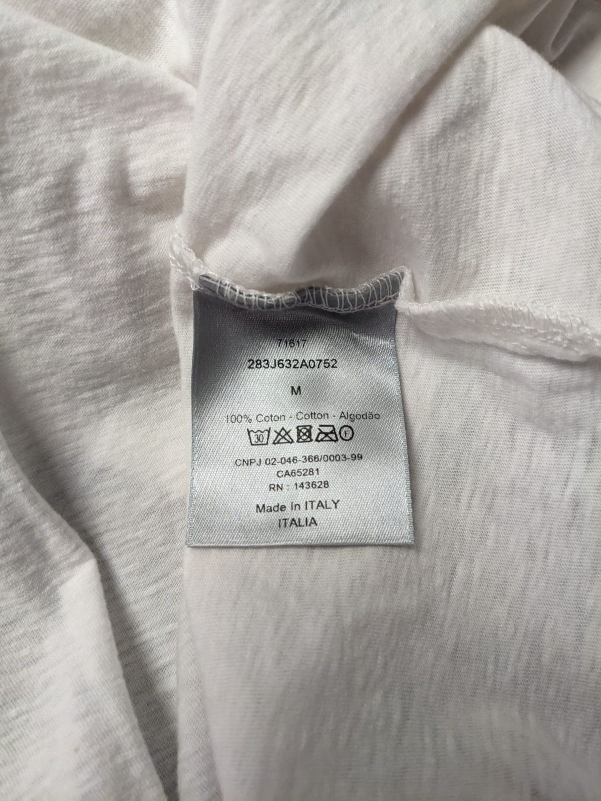Dior CHRISTIAN DIOR X CACTUS JACK OVERSIZED T-SHIRT M WHITE Size US M / EU 48-50 / 2 - 7 Thumbnail