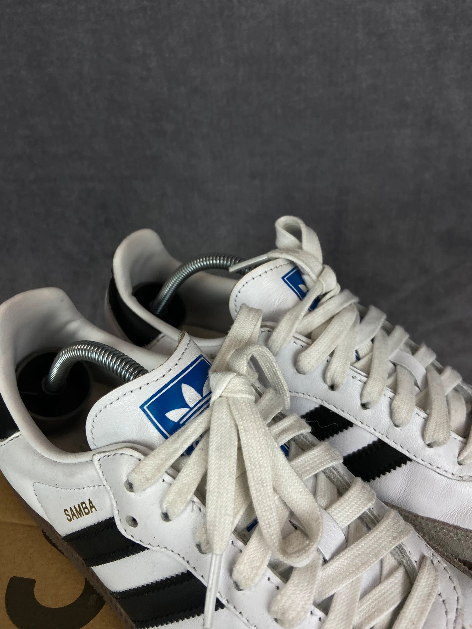 Adidas Adidas Samba OG Grey Sneakers Size 40 Size US 7 / EU 40 - 7 Thumbnail