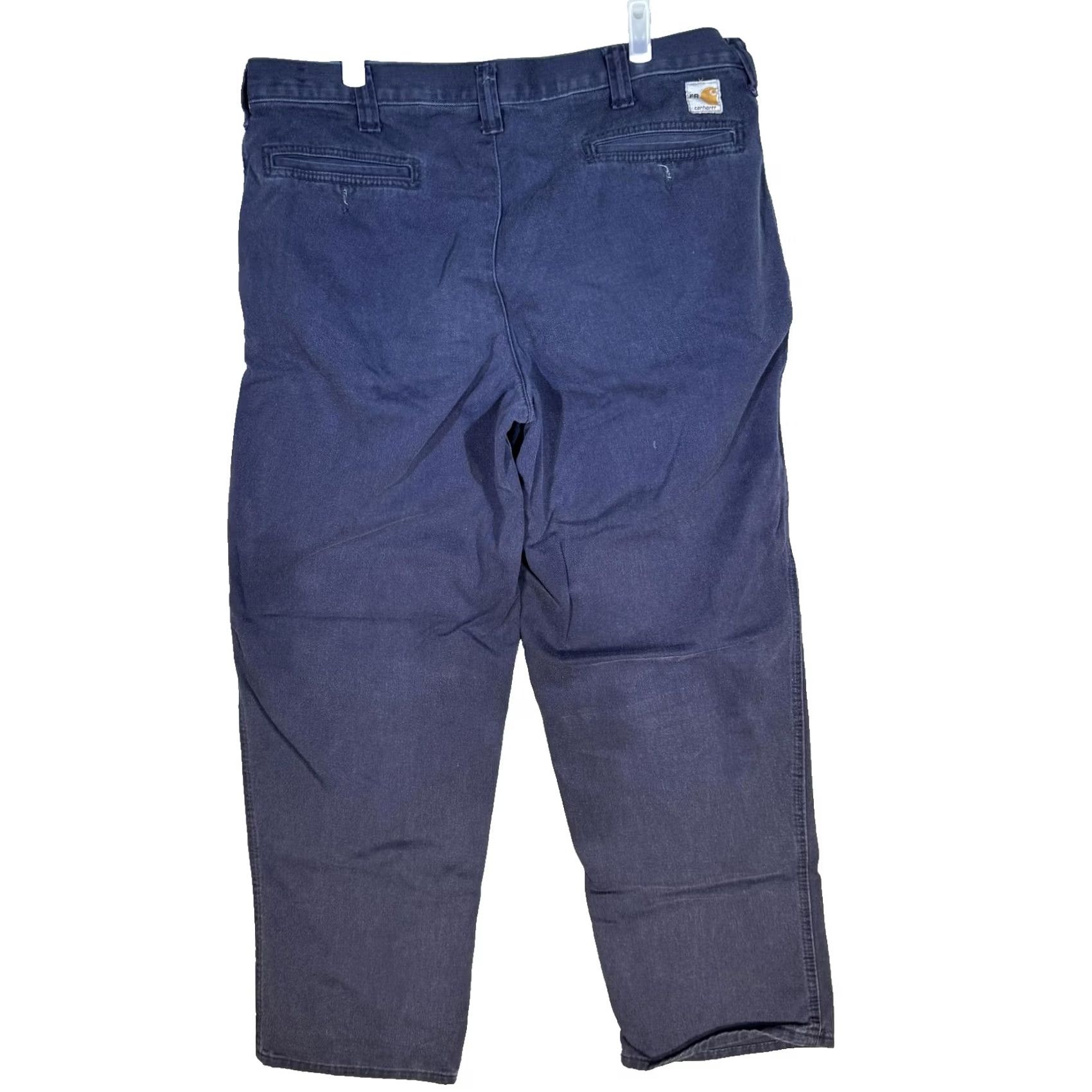 Carhartt Carhartt FR Work Pants Mens 36x30 Blue Arc Flash NFPA70E CAT2 Workwear Industrial Pants Regular Mens 36x30 Blue Size US 36 / EU 52 - 2 Thumbnail