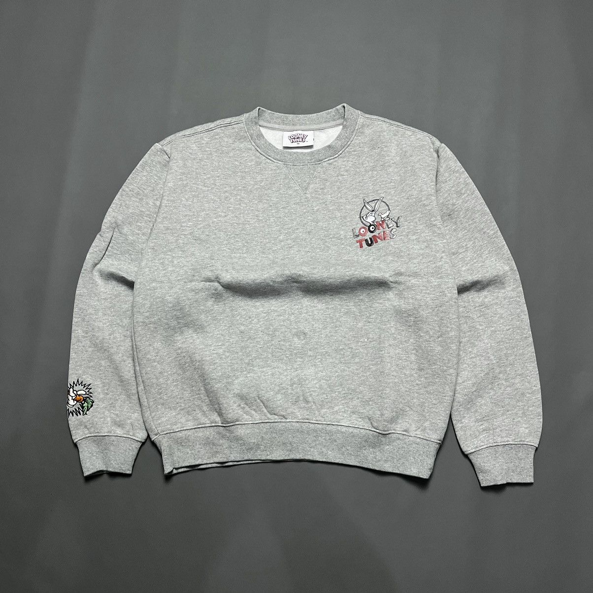 Japanese Brand Looney Tunes Bugs Bunny Small Logo Sweatshirts Size M / US 6-8 / IT 42-44 - 1 Thumbnail