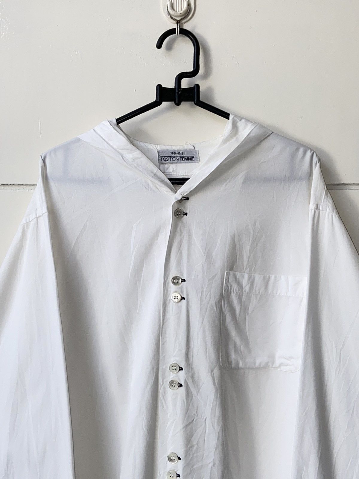 Designer × Japanese Brand FEMME White Shirt Size US L / EU 52-54 / 3 - 10 Thumbnail