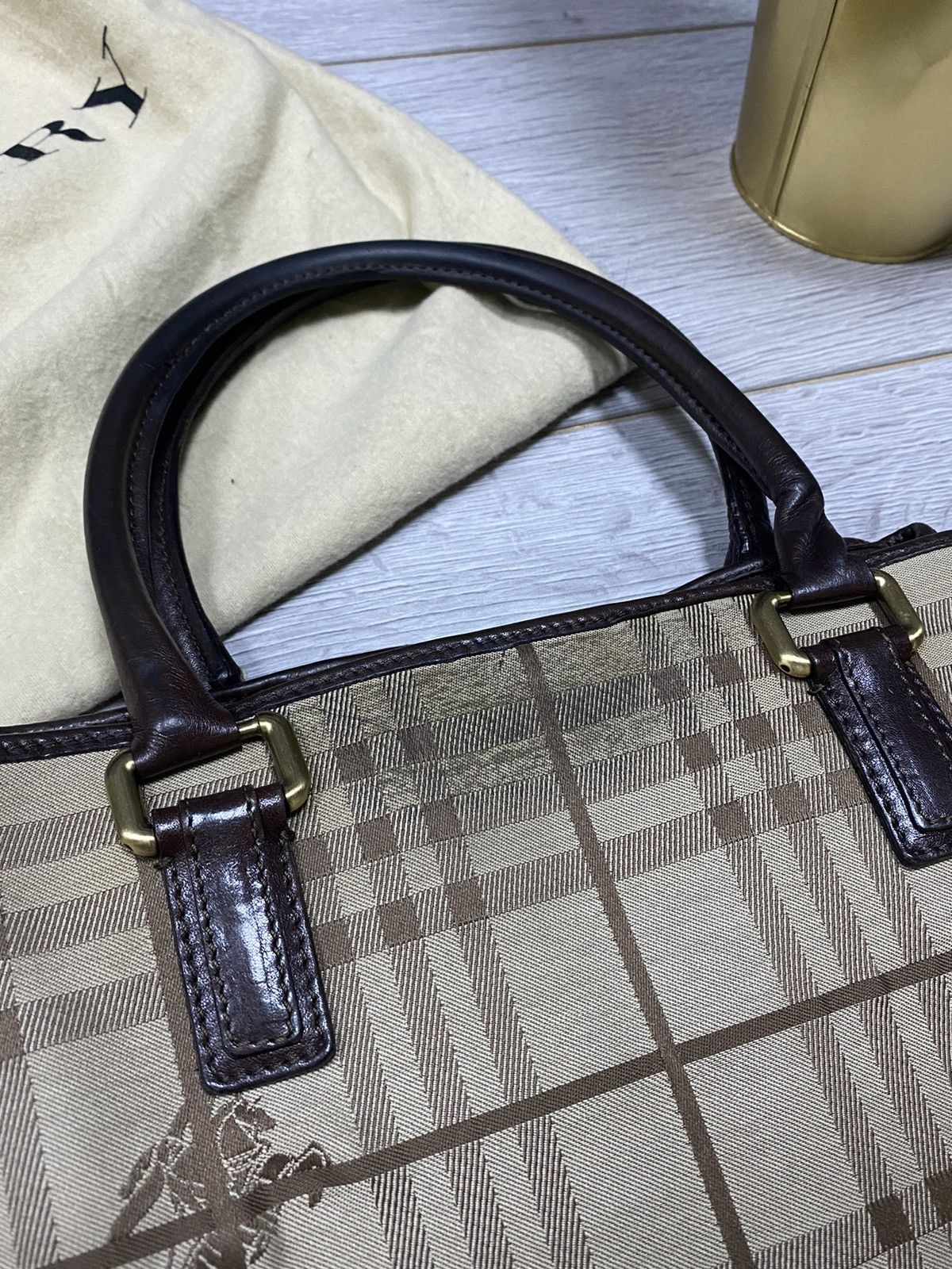 Burberry Burberry London bag nova check with dust bag Size ONE SIZE - 15 Thumbnail