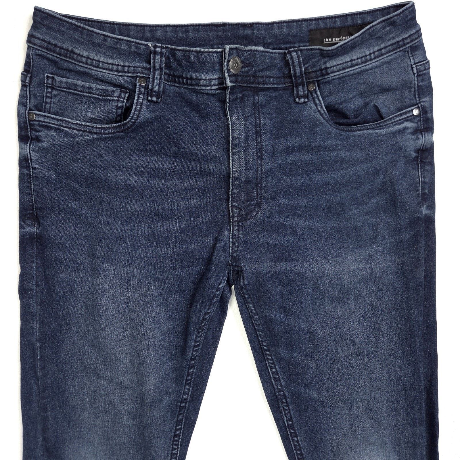 Other The Perfect Jean NYC Jeans Mens Size 34x33 Blue Skinny Fit Size US 34 / EU 50 - 2 Thumbnail
