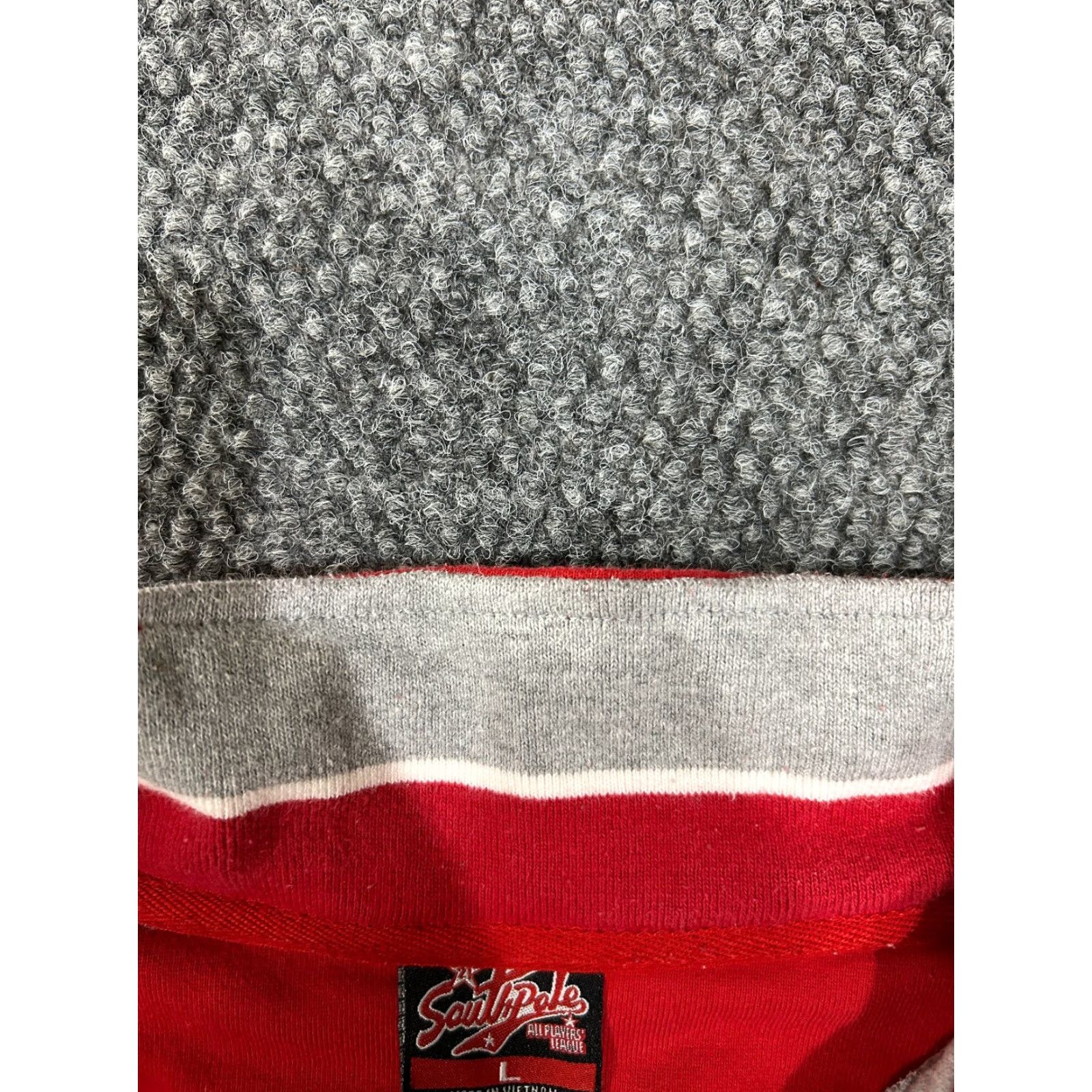 Southpole Southpole Jacket Mens L Full Zip Gray Red Bomber Coat Streetwear Casual Athletic Pockets Mid-Length Winter VINTAGE? Size US L / EU 52-54 / 3 - 6 Thumbnail