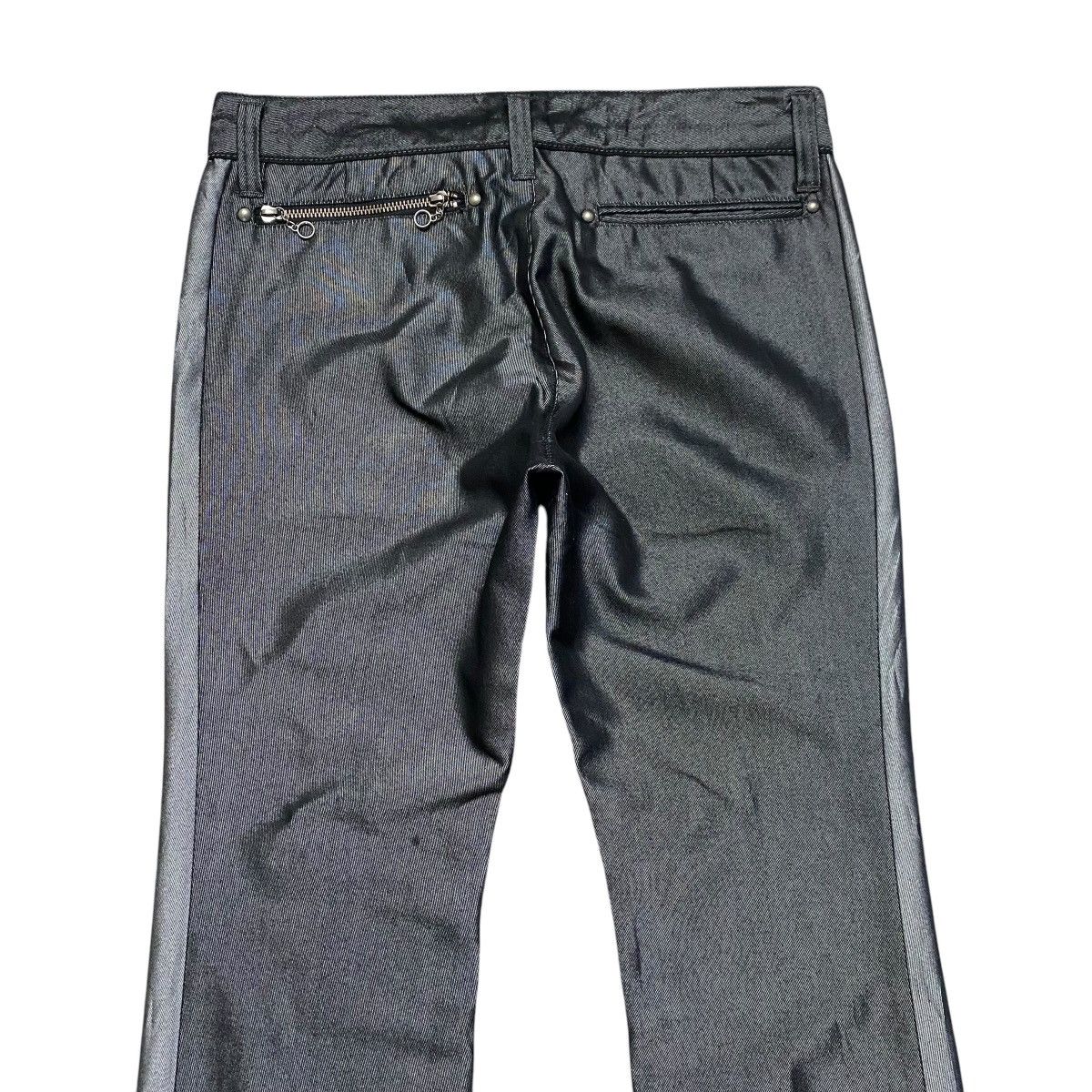 5351 POUR LES HOMMES 5351 Pour Les Hommes Side Stripe Flare Jeans Size US 33 - 9 Thumbnail