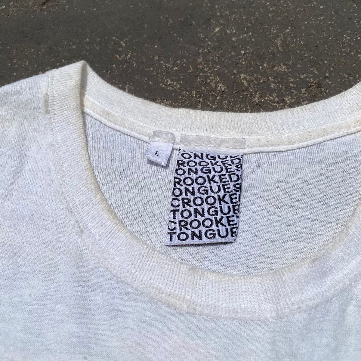 Vintage RARE ‼️ Crooked Tongues Size US L / EU 52-54 / 3 - 4 Thumbnail