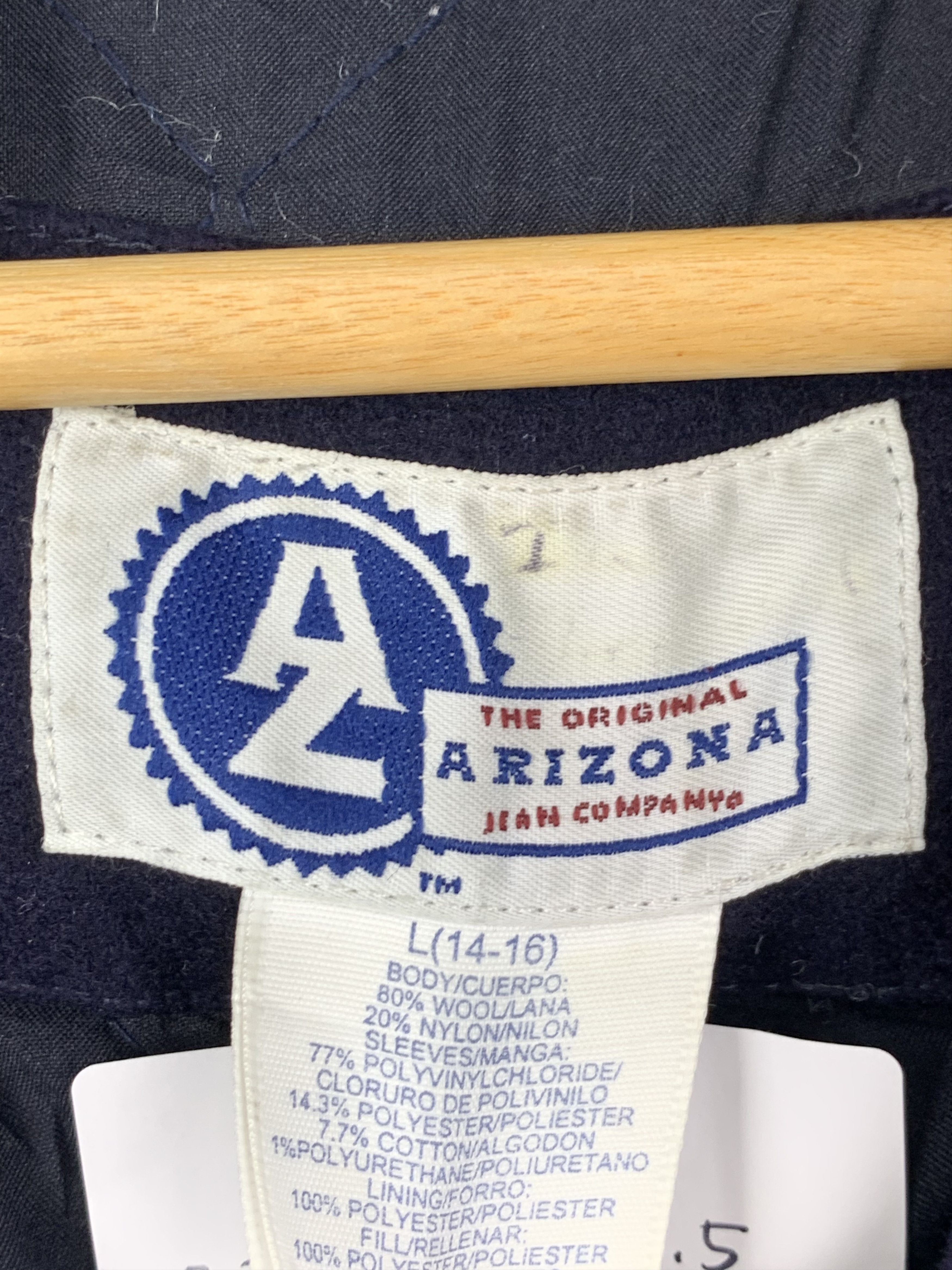 Arizona Jean Co. Vintage Arizona Sleeve Leather Varsity Jacket V0511 Size US L / EU 52-54 / 3 - 16 Thumbnail