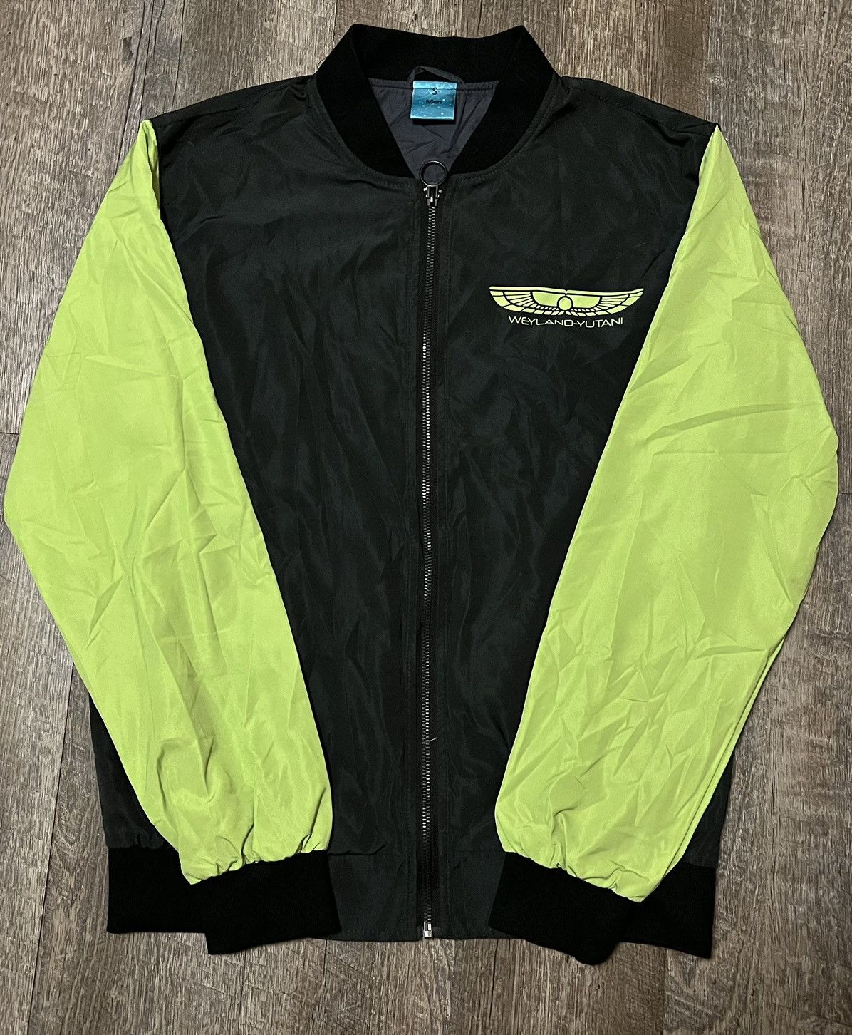 Japanese Brand Weyland Yutani Alien Movie Promo Bomber Jacket 22.5x26 Size US S / EU 44-46 / 1 - 3 Thumbnail
