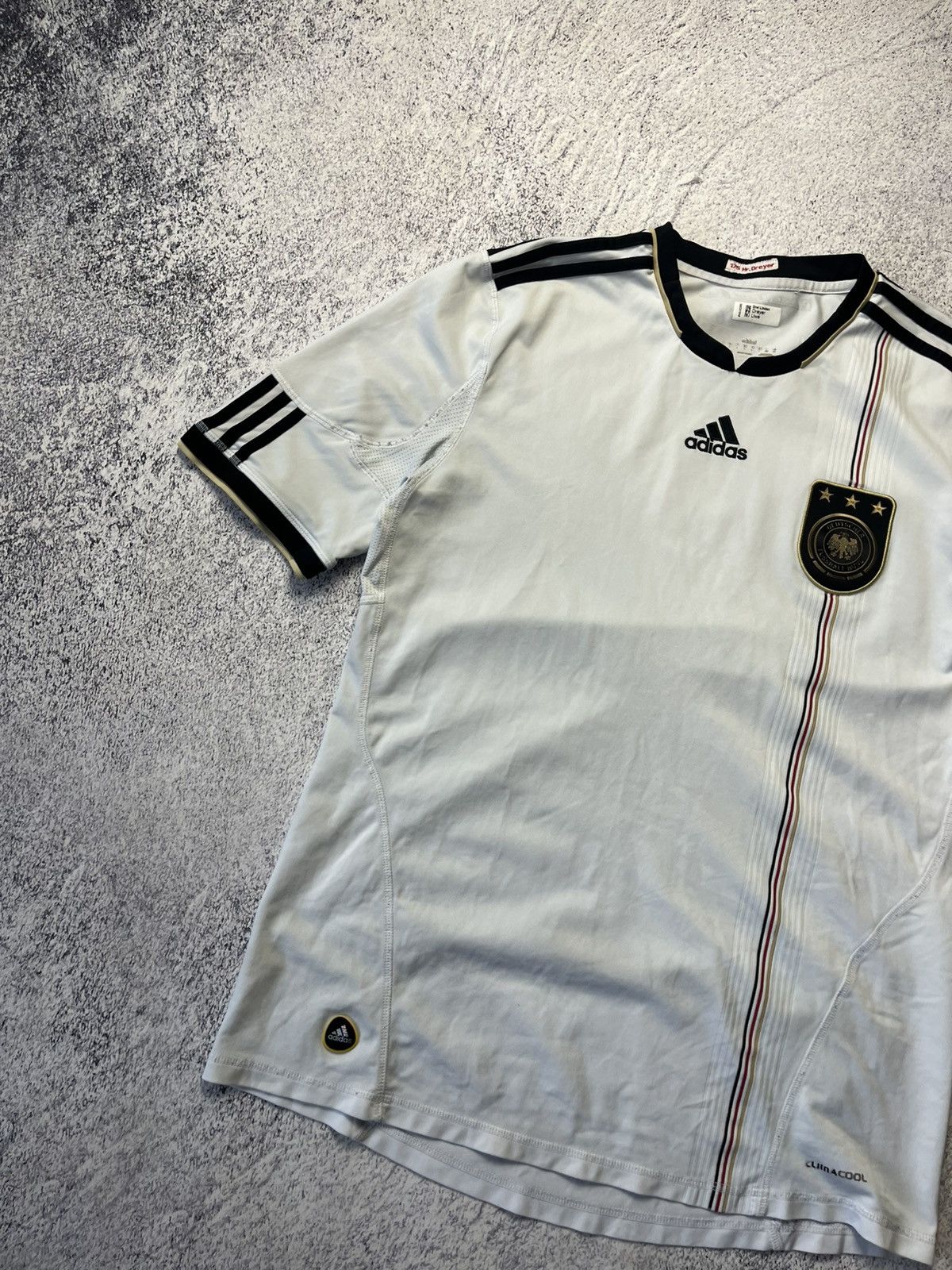 Adidas GERMANY ADIDAS 2010 WORLD CUP FOOTBALL HOME JERSEY SOCCER Size US M / EU 48-50 / 2 - 4 Thumbnail