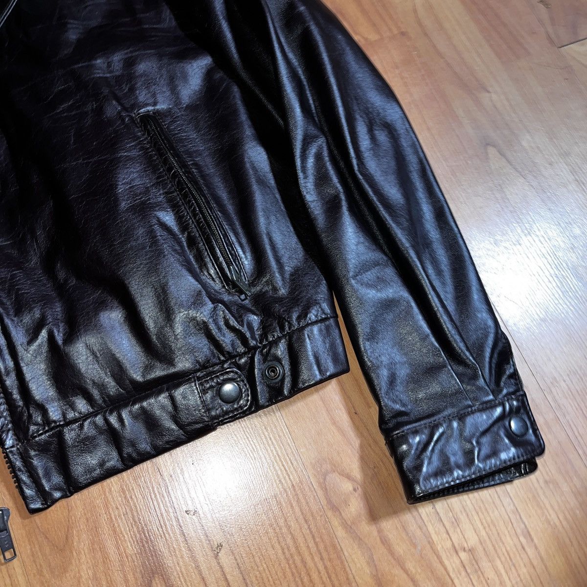 Wilsons Leather Vintage Wilson’s Suede & Leather 42 Brown Leather Jacket Size US L / EU 52-54 / 3 - 3 Thumbnail