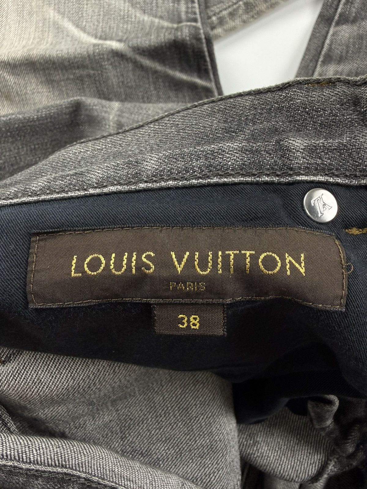 Louis Vuitton Louis Vuitton Washed Denim Size US 30 / EU 46 - 11 Thumbnail