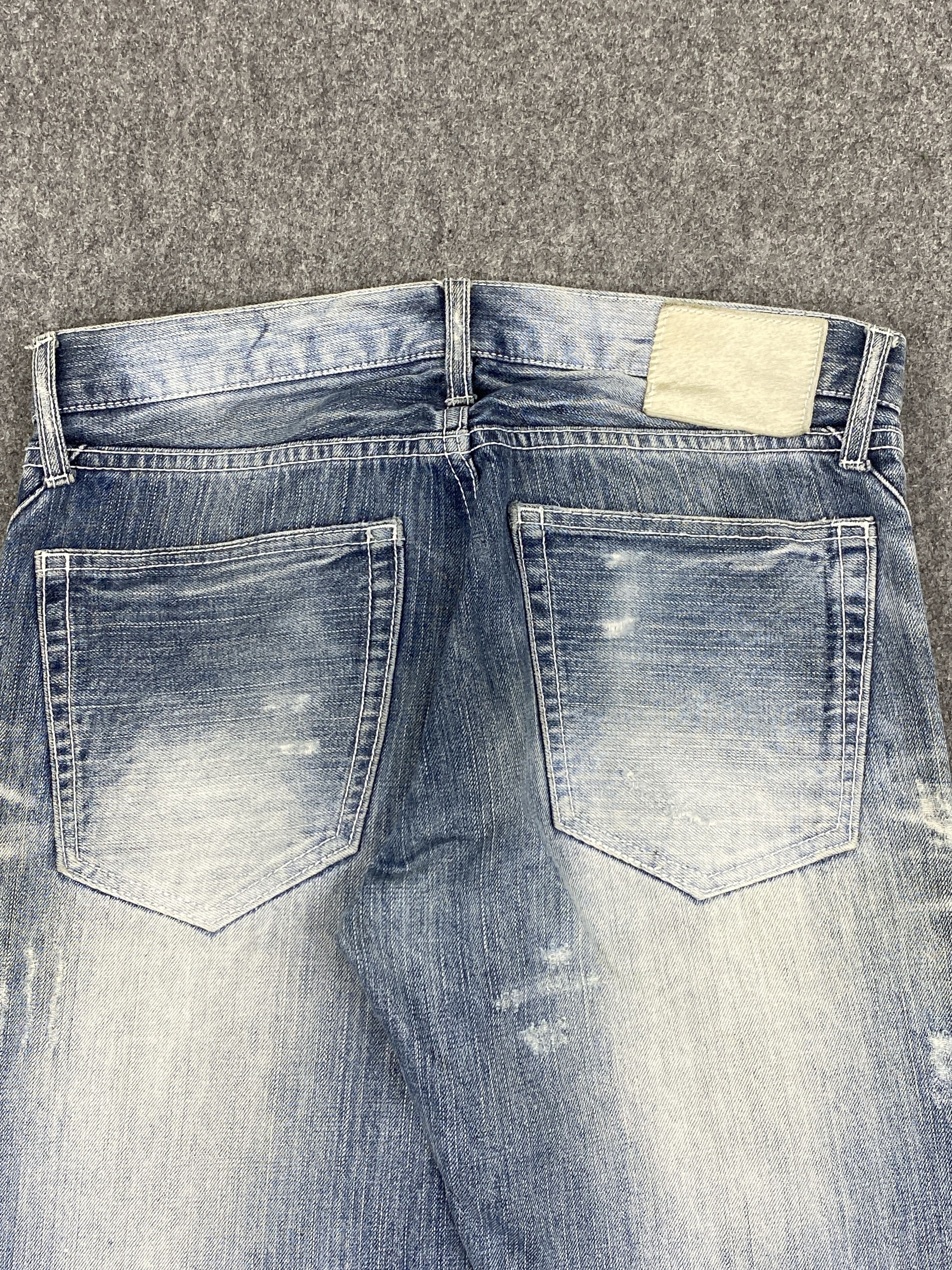If Six Was Nine Vintage Japanese Brand Faded Blue jeans DP2747 Size US 32 / EU 48 - 4 Thumbnail