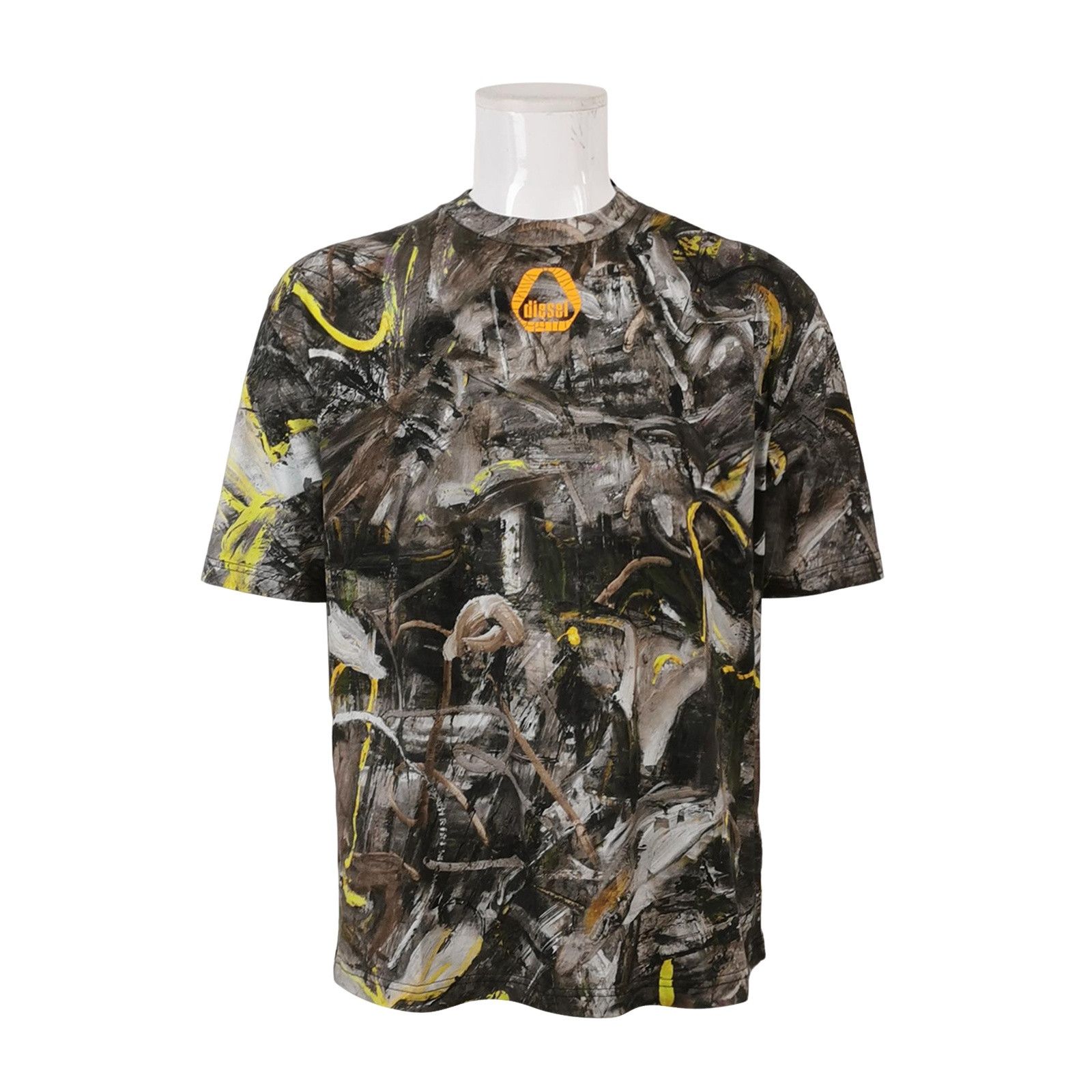 Diesel Diesel Abstract Graphic Print T-Shirt M Size US M / EU 48-50 / 2 - 1 Thumbnail