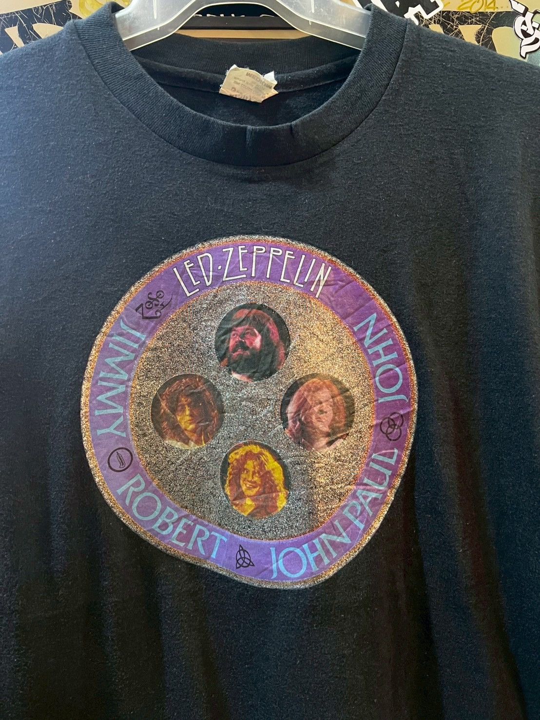 Band Tees Led Zeppelin 70’s Size US M / EU 48-50 / 2 - 2 Thumbnail