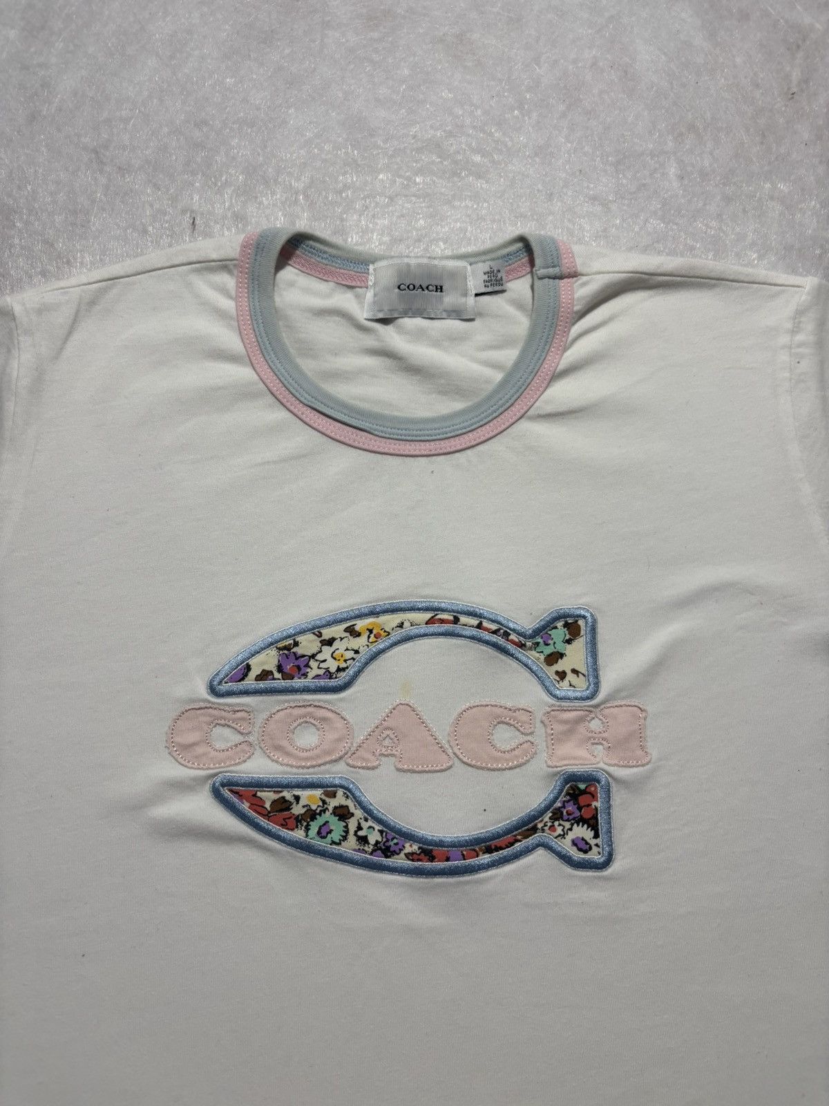 Coach Coach Tshirt Size L / US 10 / IT 46 - 2 Thumbnail