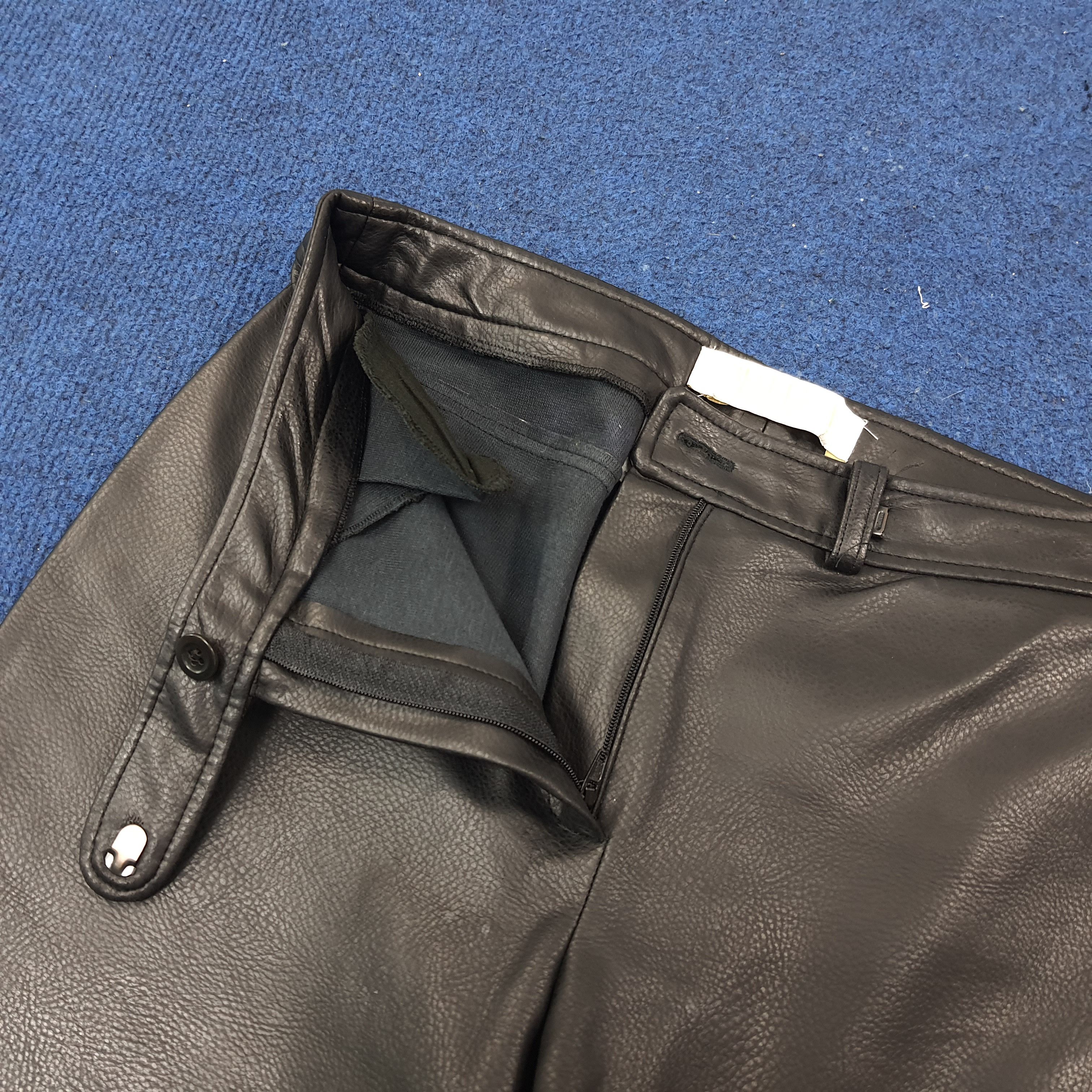 Marella Vintage Marella Tricot Designer Leather Pants C235N38 Size 28" / US 6 / IT 42 - 5 Thumbnail