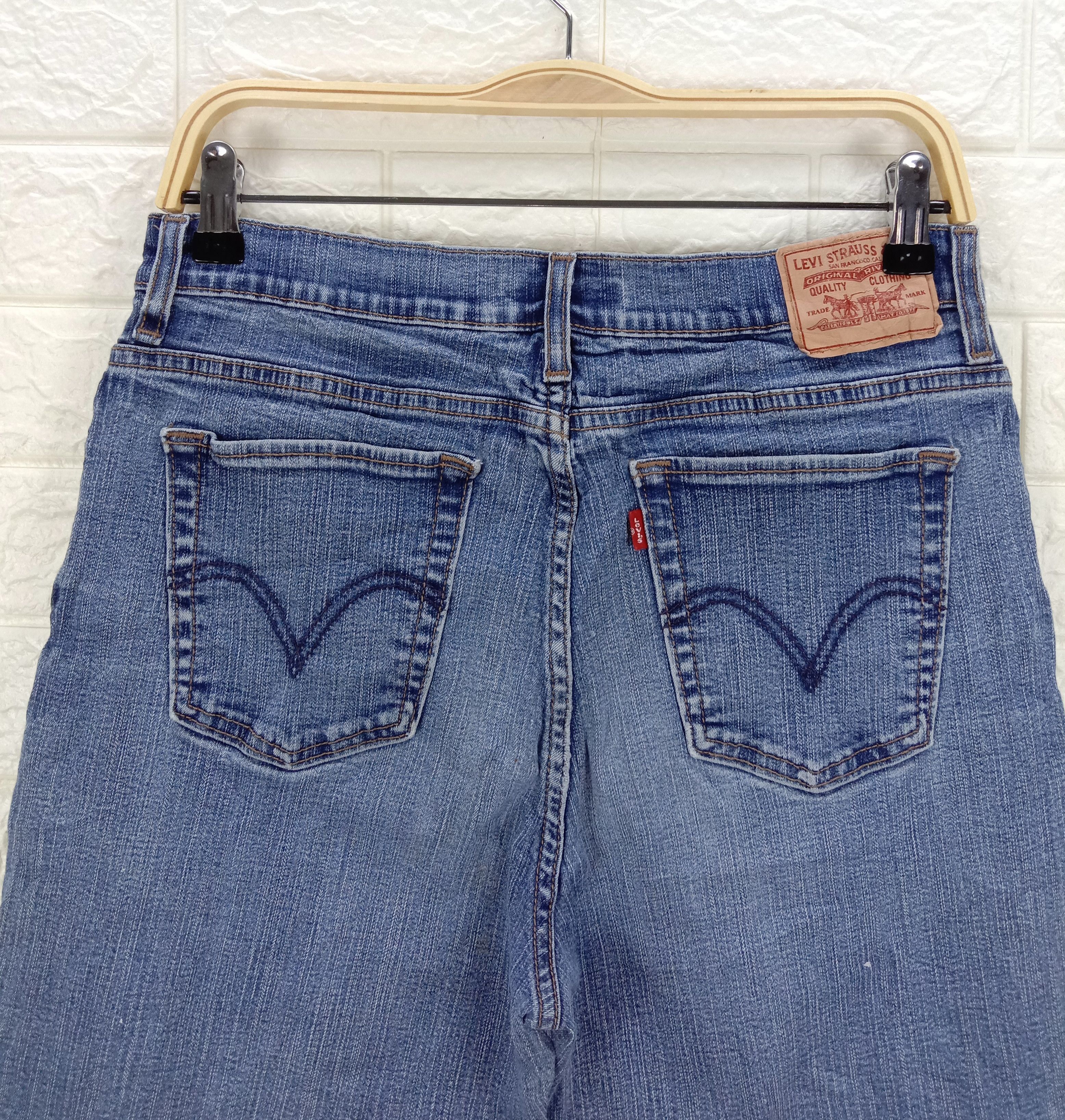Levi's Vintage Levi's 512 Flare Jeans Slim Bootcut Denim Size 30" / US 8 / IT 44 - 6 Thumbnail