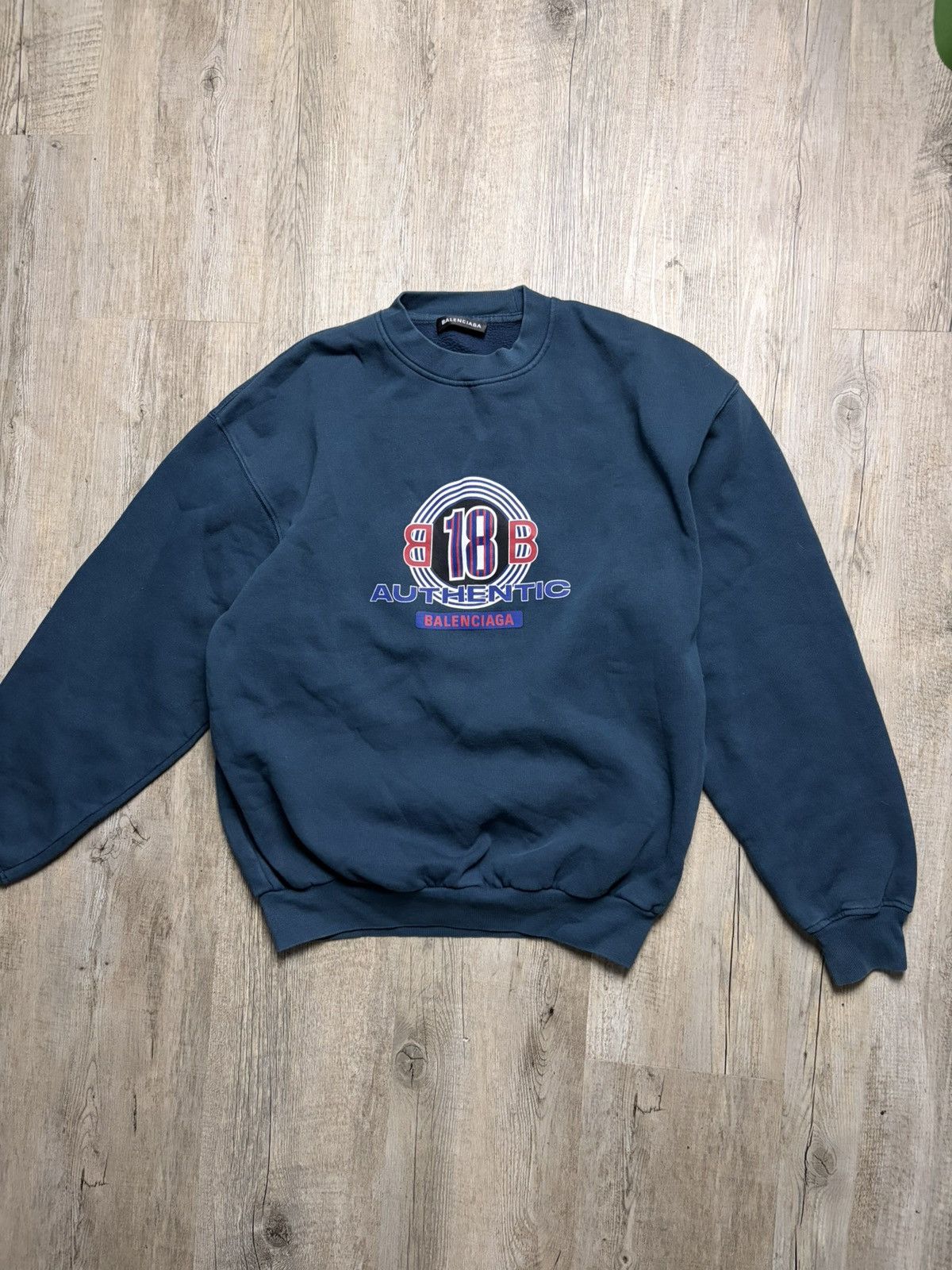 Balenciaga Balenciaga BB 18 Authentic logo sweater Size US XXS / EU 40 - 1 Thumbnail