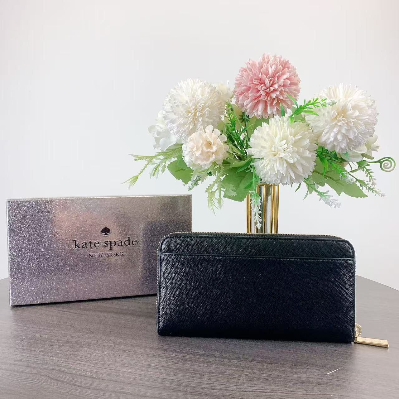 Kate Spade Kate Spade KK041 Kenzie Boxed Large Continental Wallet Black Size ONE SIZE - 2 Thumbnail