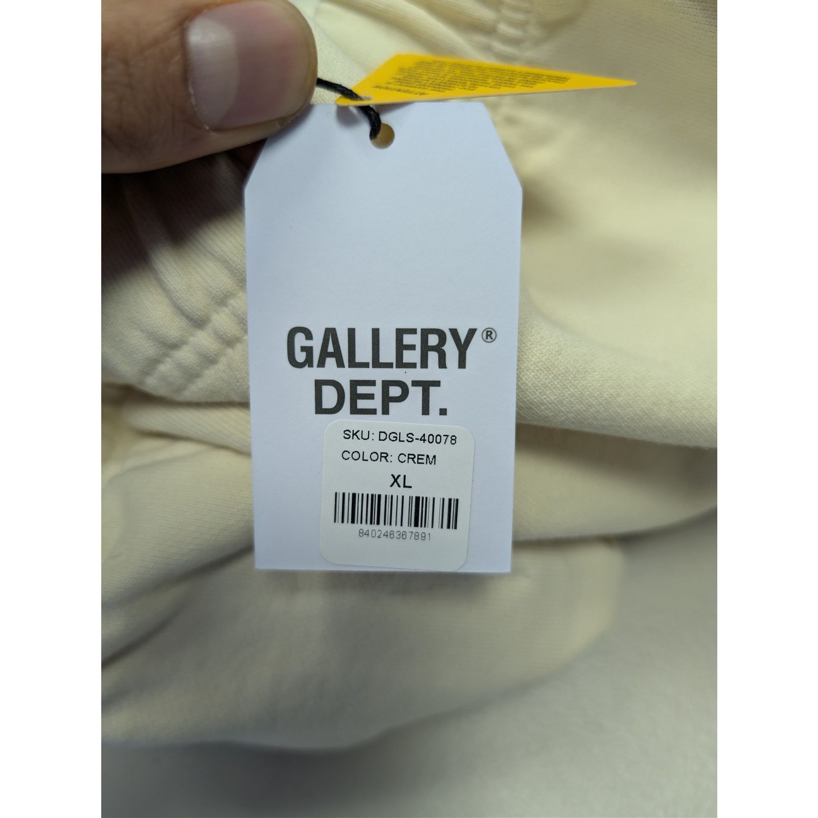 Gallery Dept. o1rshd1 Gym Logan Sweatpants in Cream Size US 36 / EU 52 - 22 Thumbnail