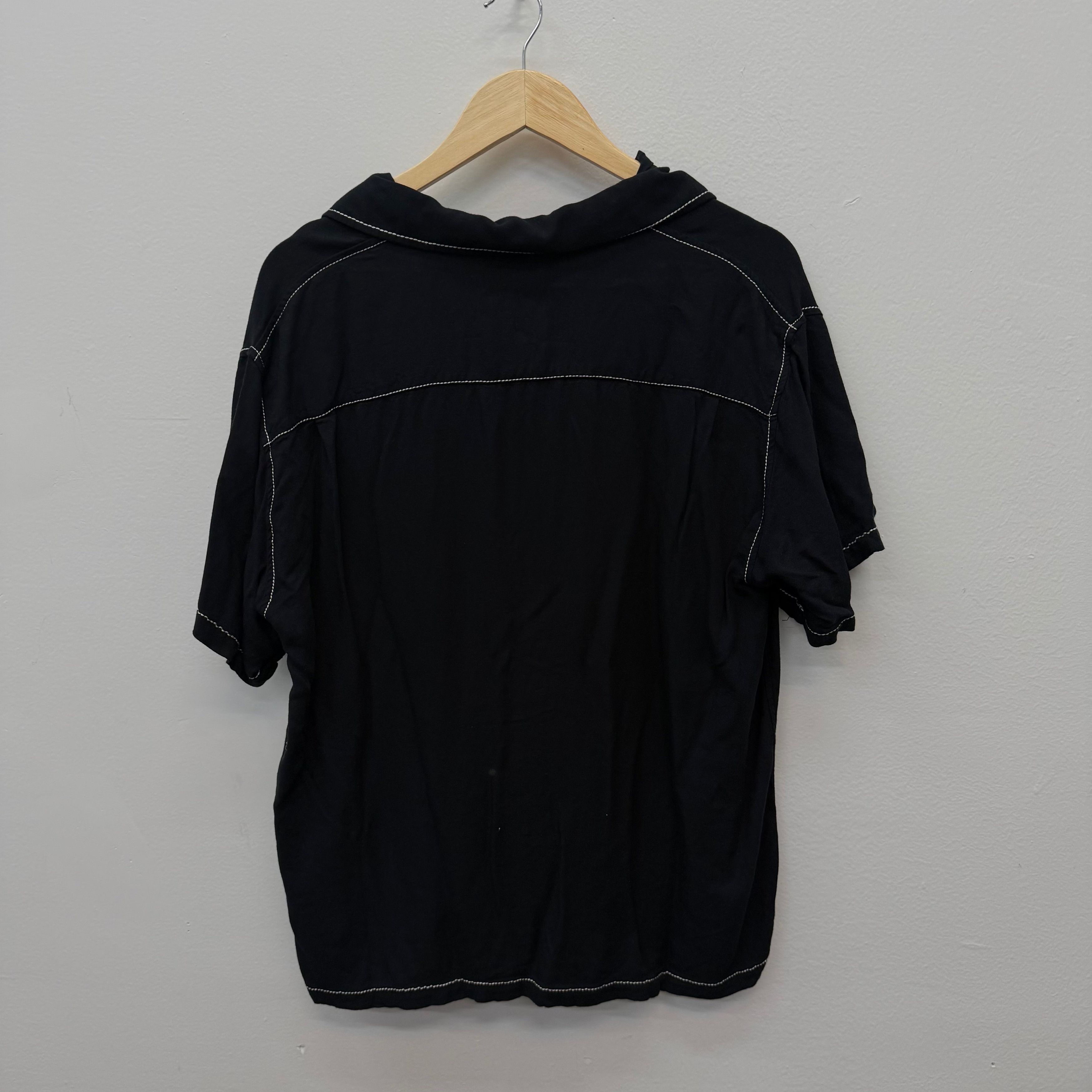 Stussy Stussy Contrast Pic Stitched Button Up Shit - Size M Size US M / EU 48-50 / 2 - 2 Thumbnail