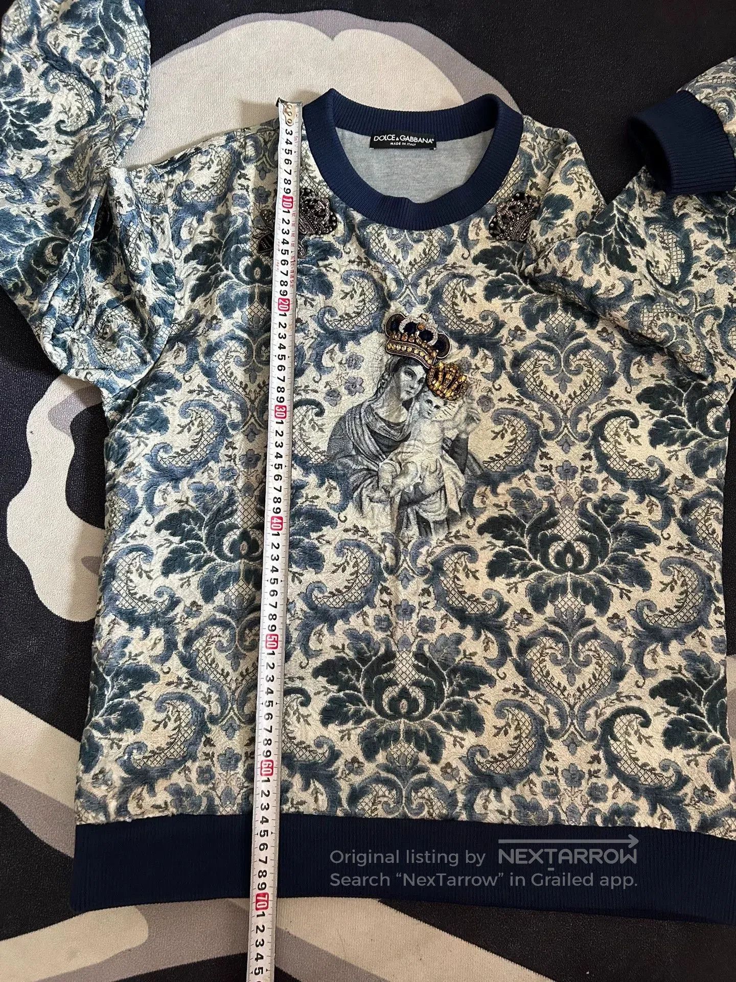 Dolce & Gabbana Luxury Dolce & Gabbana Embellished Sweatshirt. Size US M / EU 48-50 / 2 - 6 Thumbnail