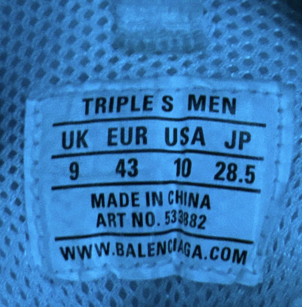 Balenciaga Balenciaga Triple S Size US 10 / EU 43 - 6 Thumbnail