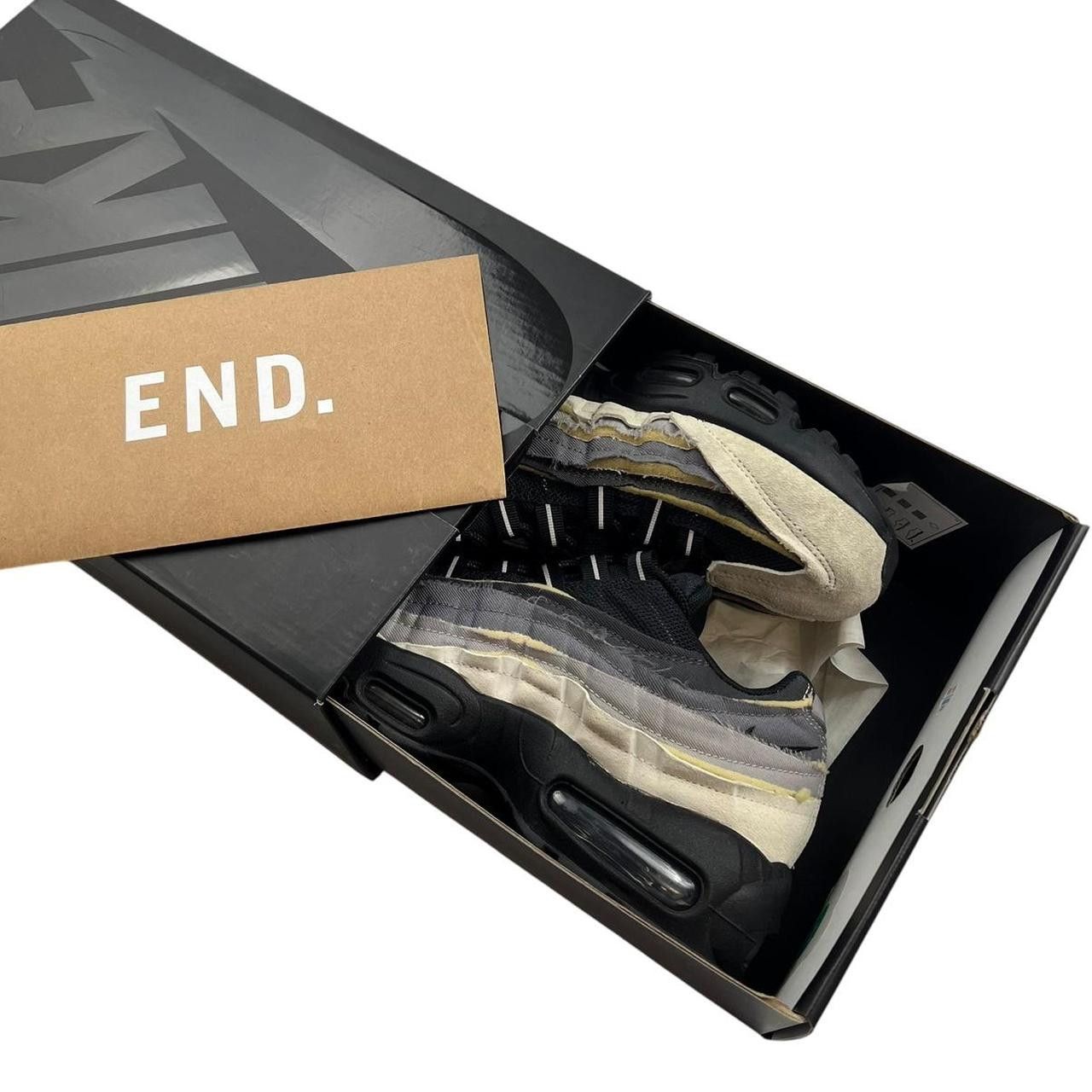 Comme des Garcons × Nike Nike x CDG Air Max 95 Grey - Size US 6 / EU 38.5 / UK 5.5 Size US 6 / EU 39 - 8 Thumbnail