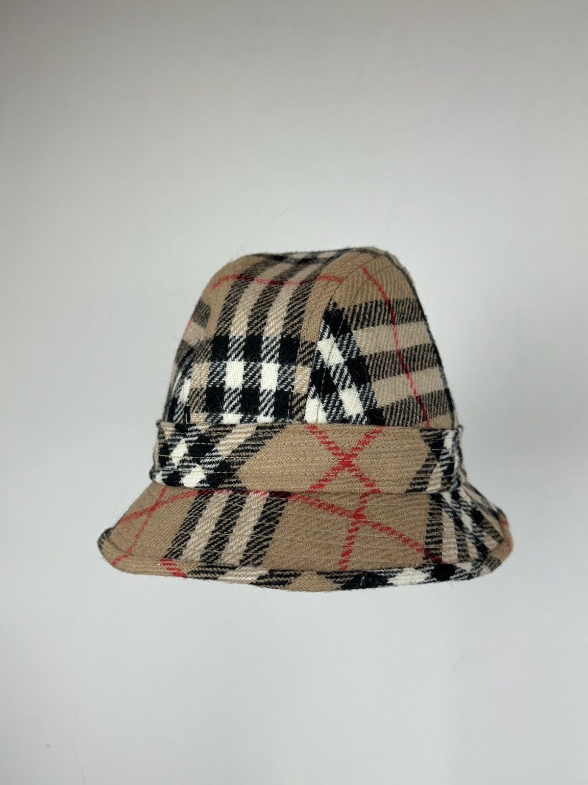 Burberry Vintage wool hat Burberry Nova Check original casual item Size ONE SIZE - 1 Thumbnail