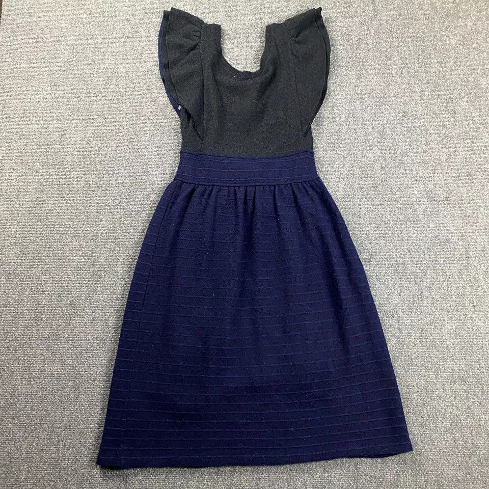 Other Anthropologie Moth Dress Womens XS Flare Sleeveless Wool Size XS / US 0-2 / IT 36-38 - 7 Thumbnail