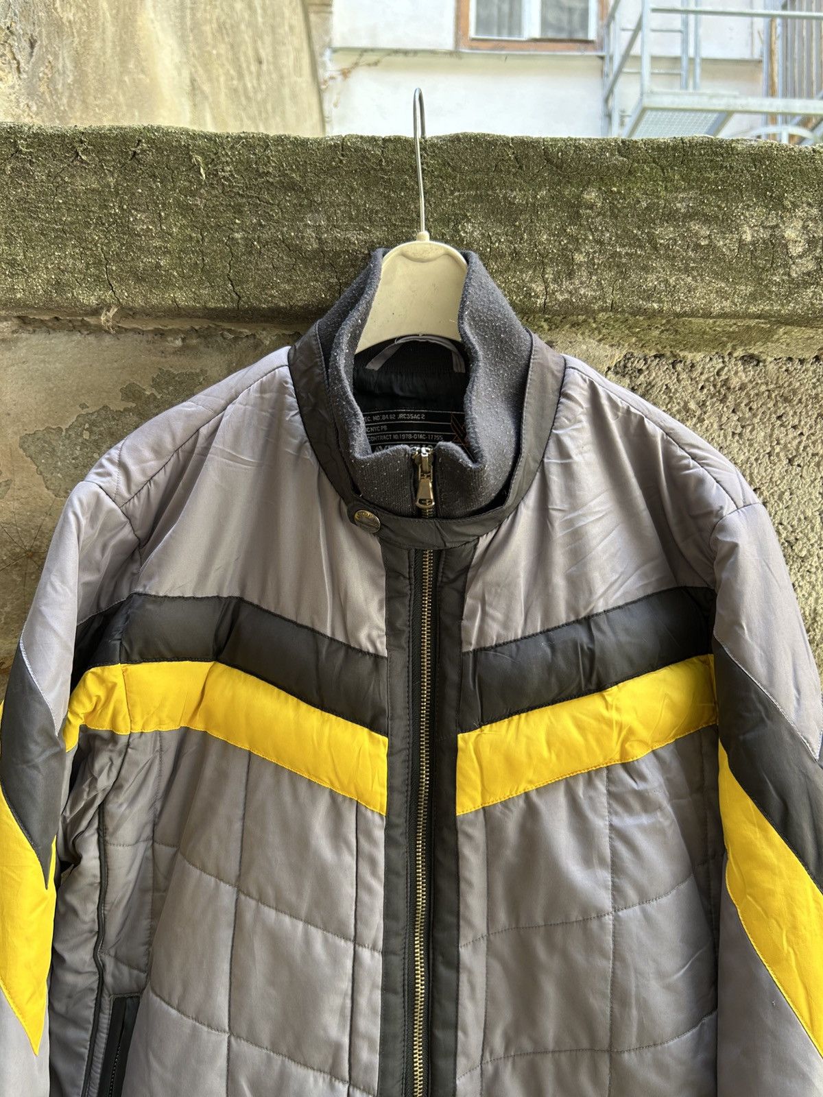 Avirex Vintage Avirex U.S.A. grey Y2K Bomber Jacket Size US M / EU 48-50 / 2 - 2 Thumbnail