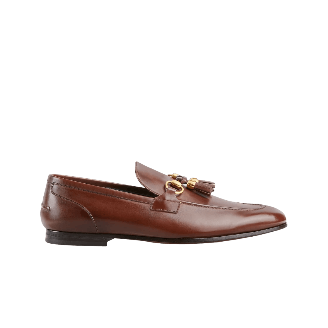 Gucci o1s1wg110125 Jordaan Loafers in Dark Brown Size US 10.5 / EU 43-44 - 1 Thumbnail