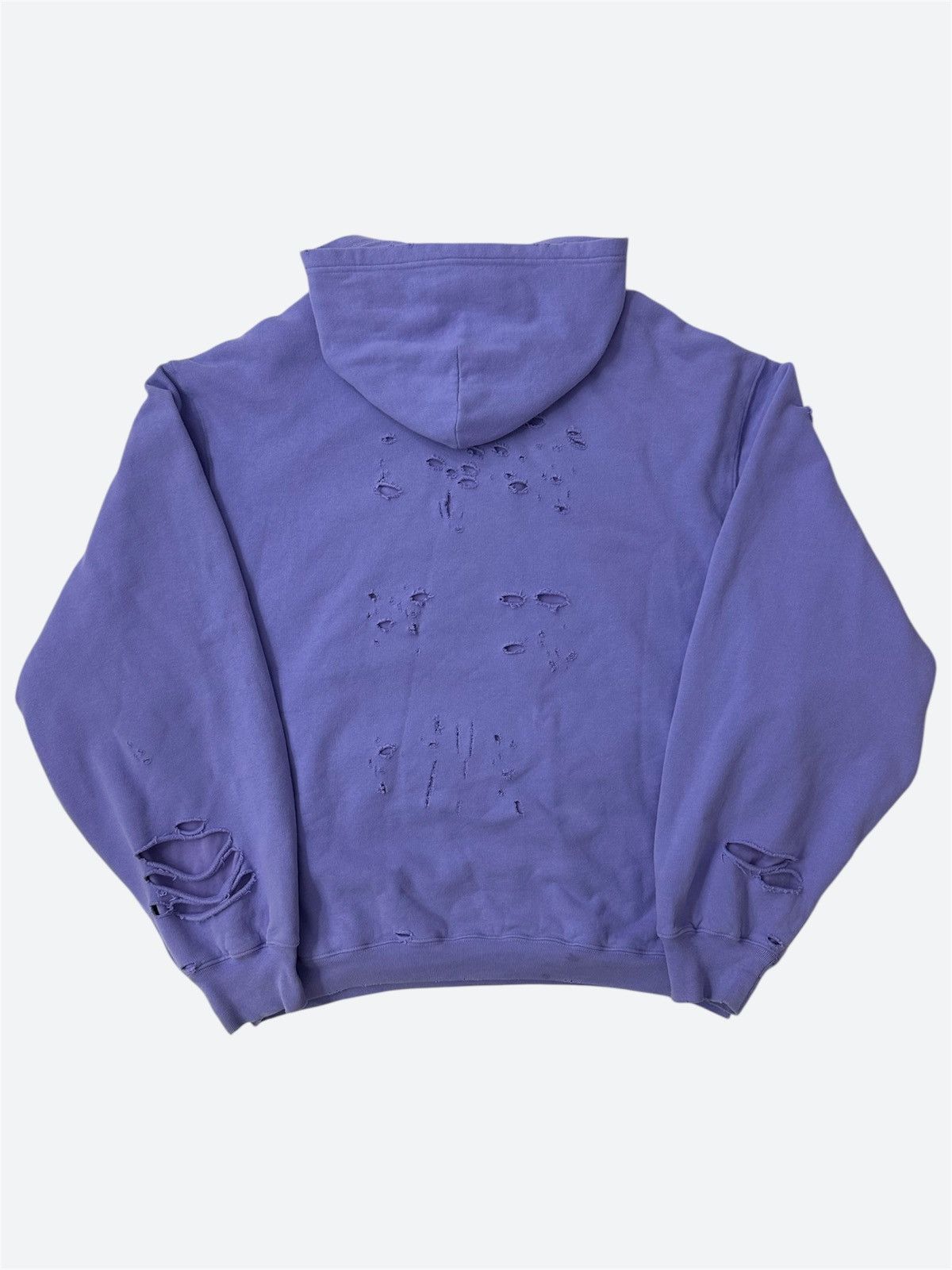 Balenciaga Balenciaga Destroyed Oversized Hoodie Size US S / EU 44-46 / 1 - 2 Thumbnail