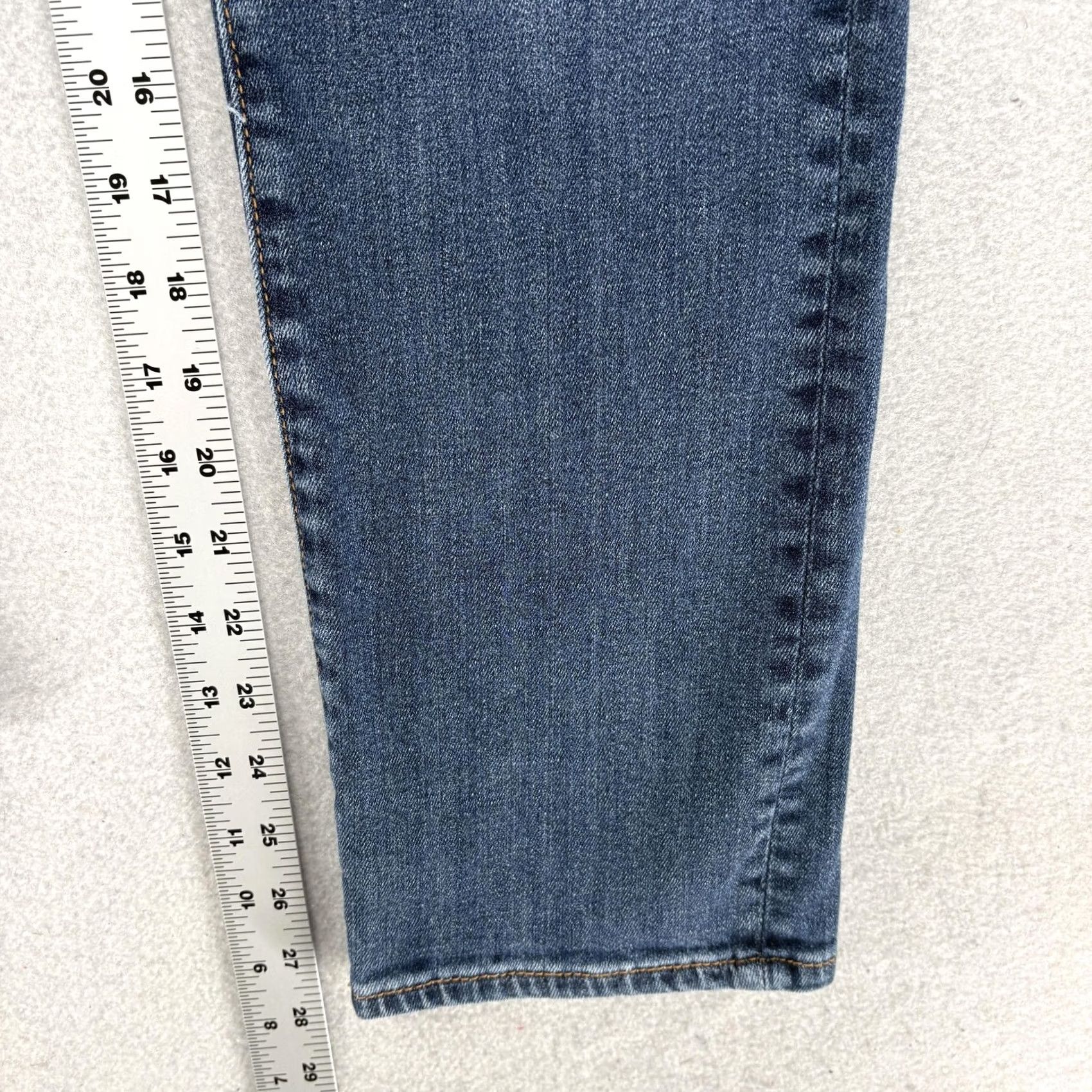 Vintage Driftwood Jeans Womens 29 Blue Med Wash Mid Rise Skinny Stretch Preppy Size 29" - 7 Thumbnail