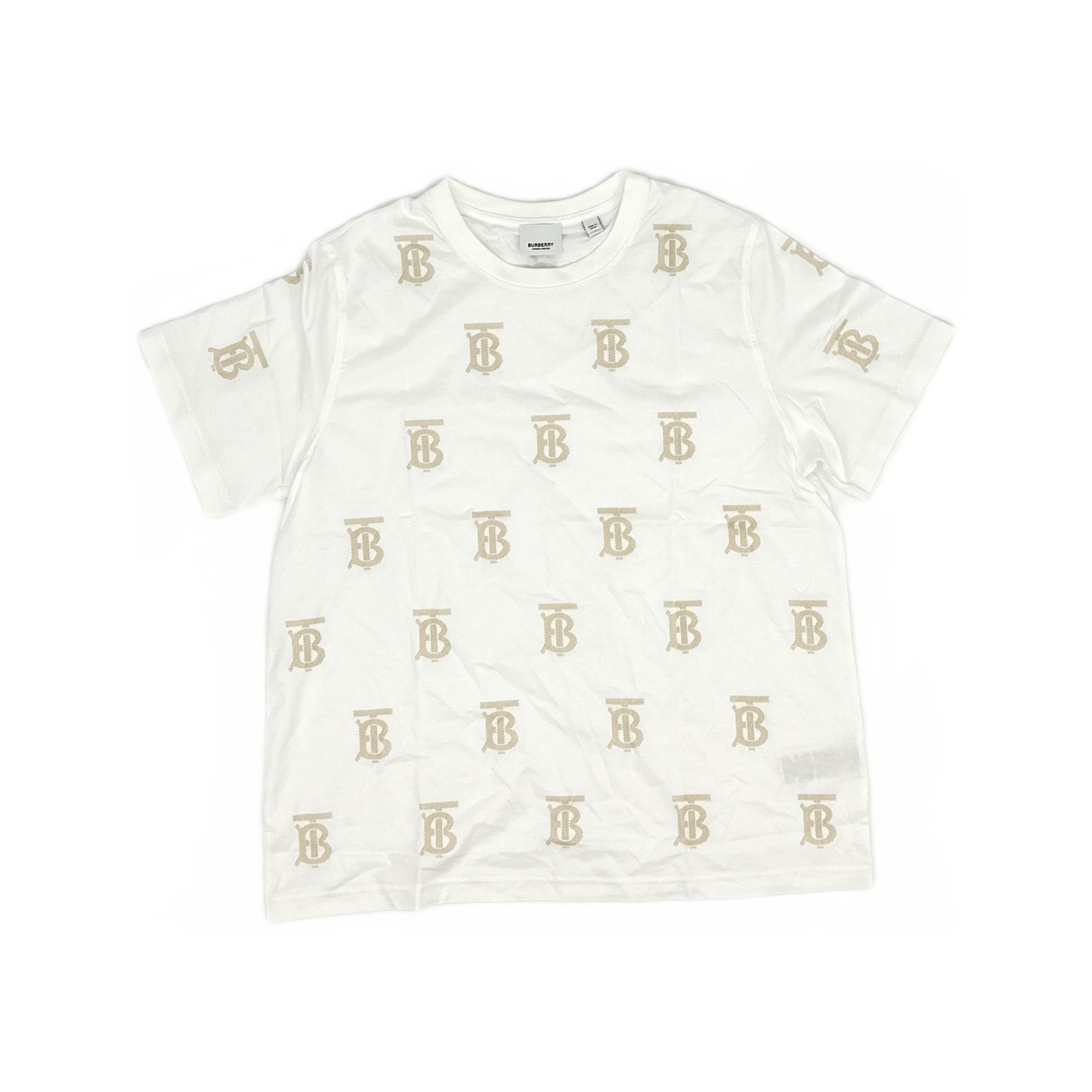Burberry Burberry Monogram Print T-Shirt L Size L / US 10 / IT 46 - 1 Thumbnail