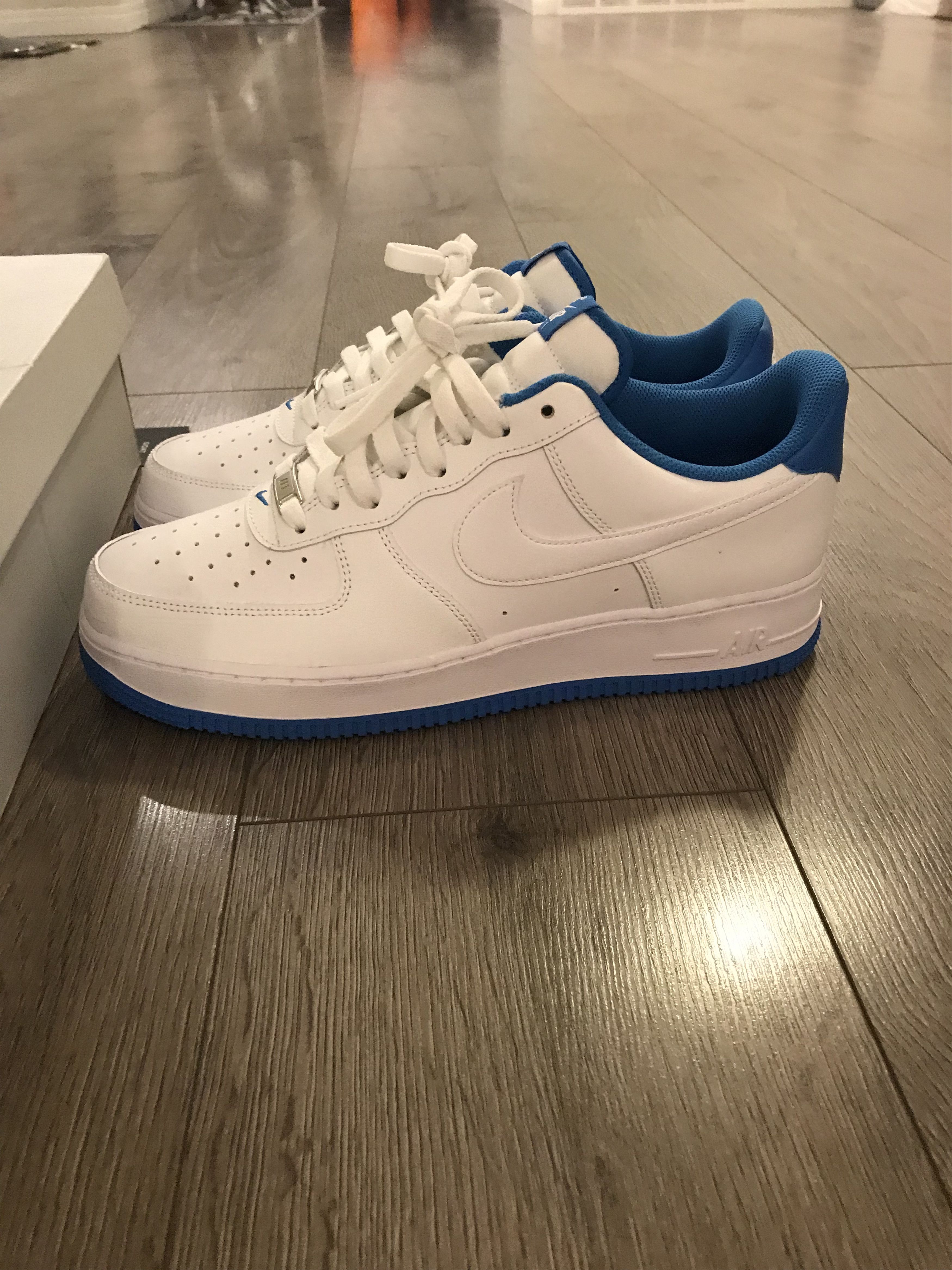 Nike Air Force Low '07 White Light Photo Blue