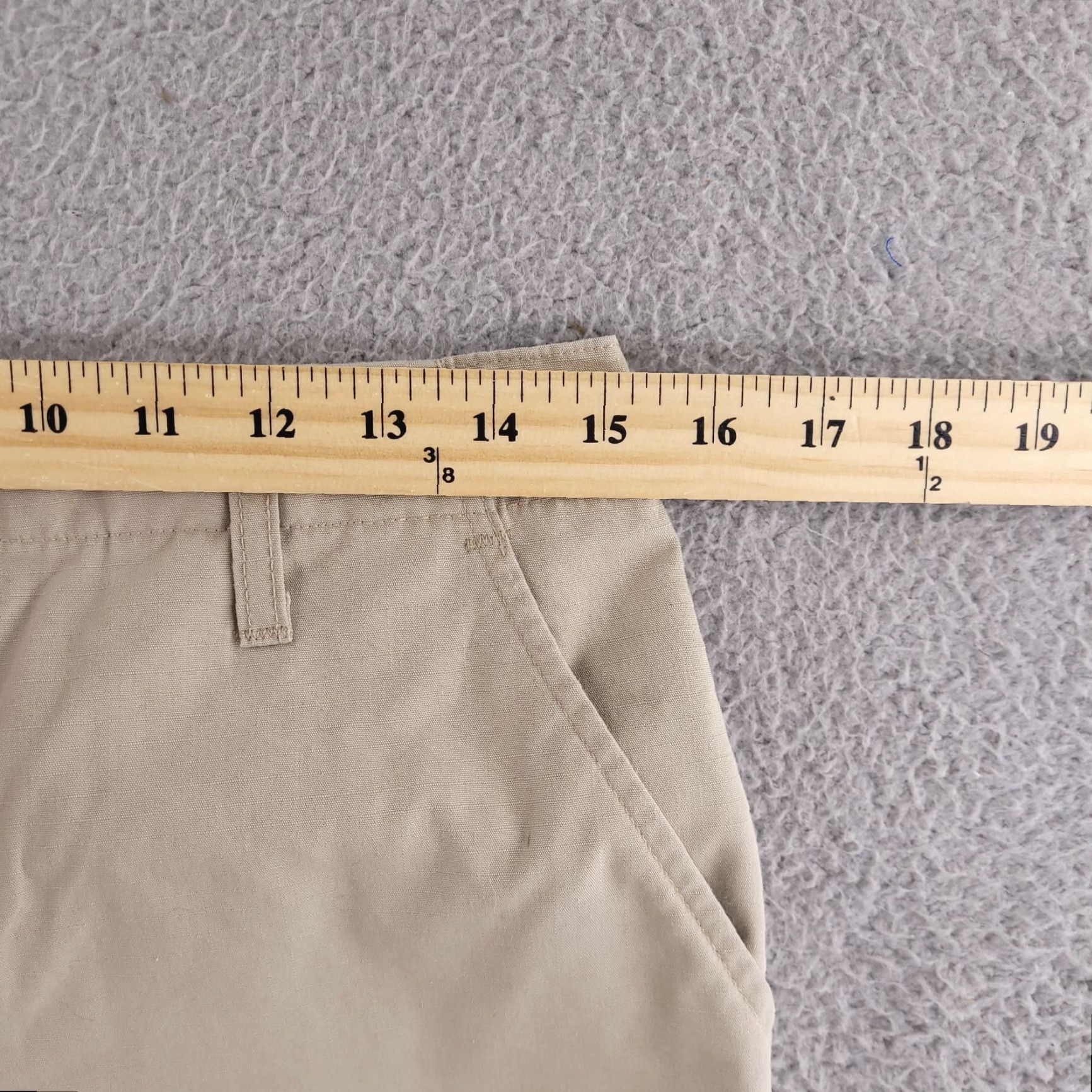 Vintage Military Shorts Mens 30 Tan Beige Ripstop Cargo BDU Size US 30 / EU 46 - 7 Thumbnail