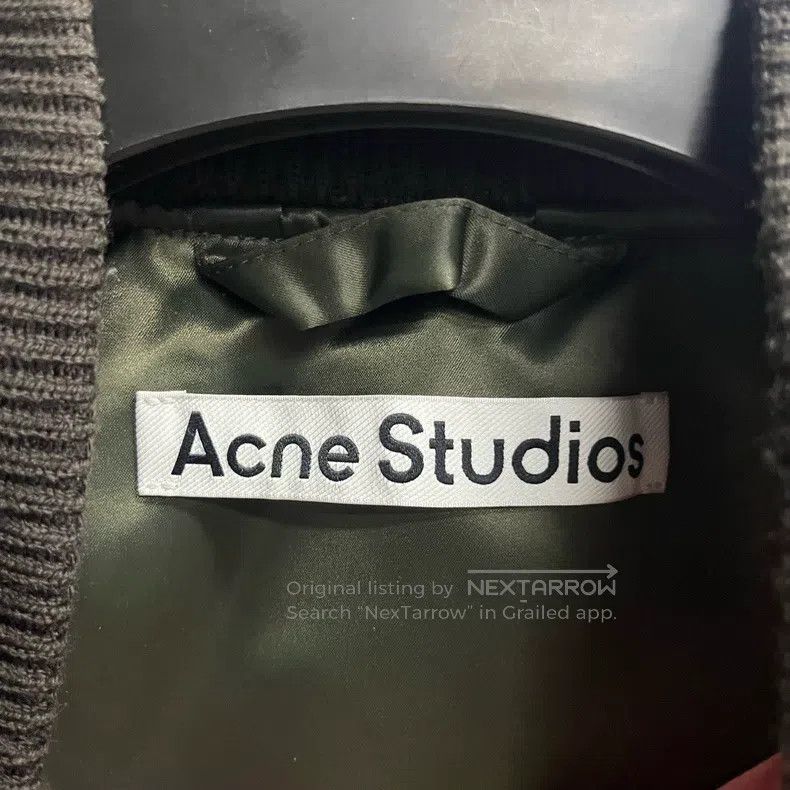 Acne Studios Acne Studios Logo Embroidered Baseball Collar Short Double Size US S / EU 44-46 / 1 - 3 Thumbnail