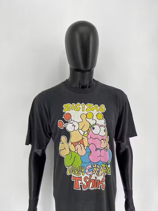 Vintage Vintage 1993 Zig And Zag Totally Crazy T-Shirt Size US L / EU 52-54 / 3 - 8 Thumbnail