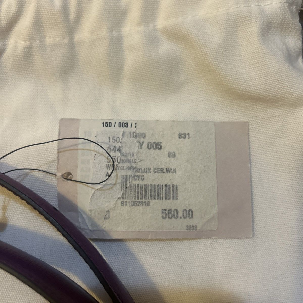 Gucci Gucci Horsebit Leather Belt Purple size 80 Size ONE SIZE - 5 Thumbnail