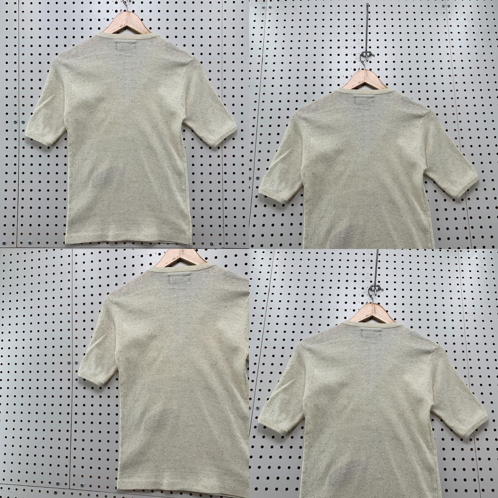 Vintage VINTAGE Sundowner Shirt Womens S Beige V Neck Top 16X23 Erika Strasberg Size S / US 4 / IT 40 - 9 Thumbnail