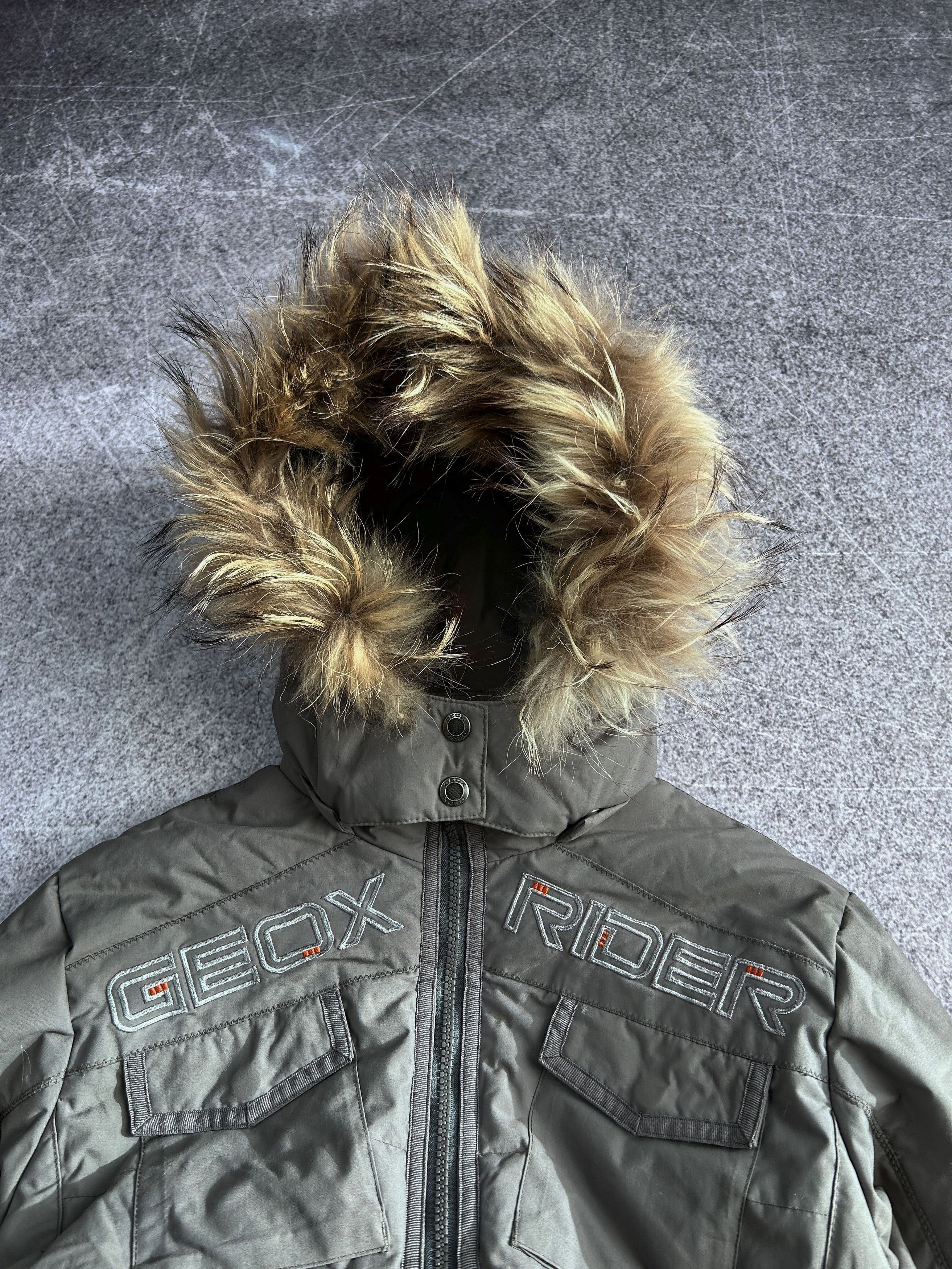 Other Fur Hood Bomber Jacket Y2K Techwear Puffer Geox Style Size US S / EU 44-46 / 1 - 7 Thumbnail