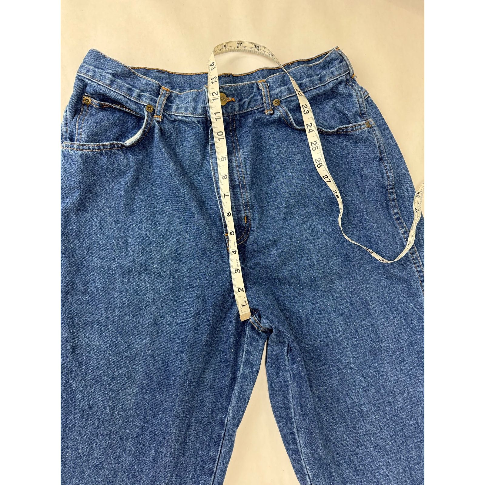 Other Vintage Chic USA High Rise Tapered Jeans 1980 Size 18 Size 40" / US 18 - 7 Thumbnail