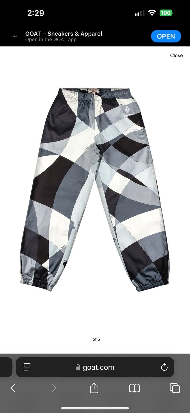 Supreme Supreme x Emilio Pucci Black Pants size XL | Grailed Supreme Supreme x Emilio Pucci Black Pants size XL | Grailed